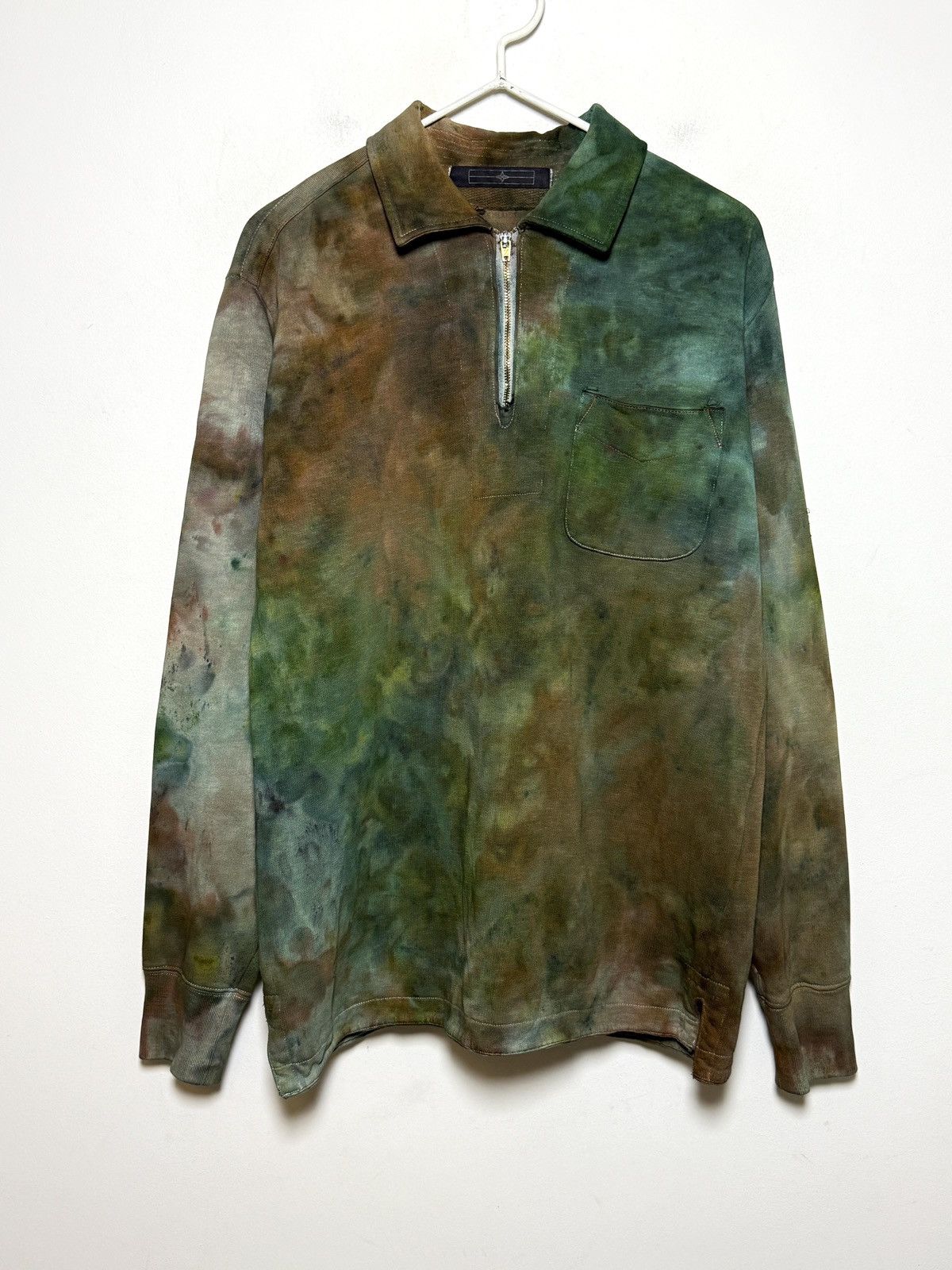 Stone Island Stone Island archive half-zip sweatshirt Size US L / EU 52-54 / 3 - 3 Thumbnail