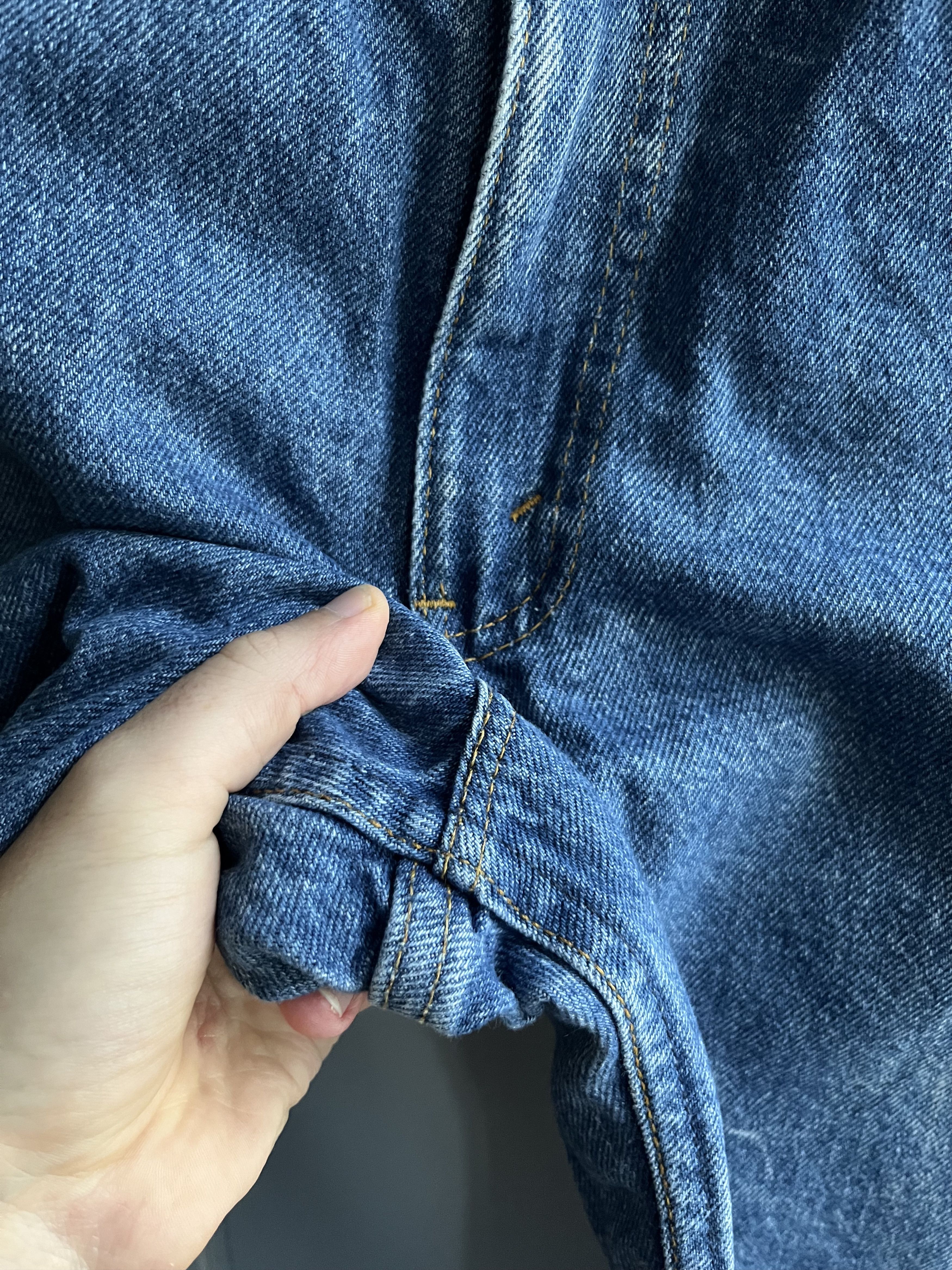 Levi's Vintage Levis 505 Jeans, Made In USA, W34 (=W32 heute), L30 Size US 34 / EU 50 - 4 Thumbnail