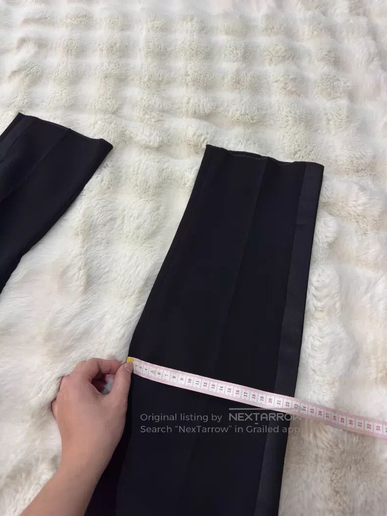 Saint Laurent Paris Saint Laurent Paris Smoking Trousers Size US 36 / EU 52 - 9 Thumbnail