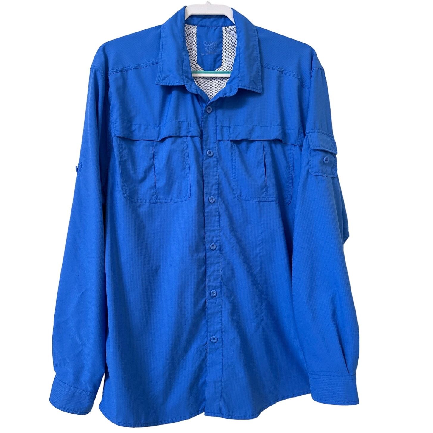 Other Ocean Coast Classic Fit XL Fishing Shirt Long Sleeves Vented Size US XL / EU 56 / 4 - 1 Thumbnail