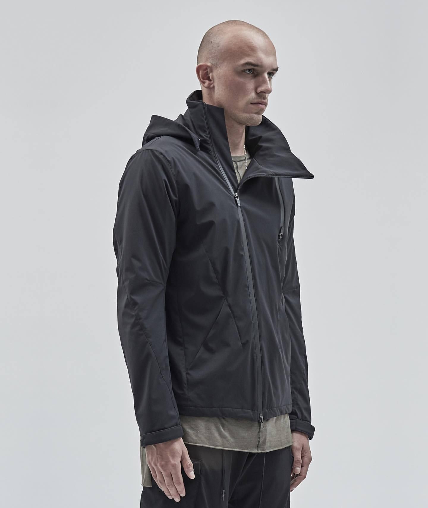 image of Enfin Leve Eurria Polartec Neoshell Insulated Jacket in Black, Men's (Size Medium)