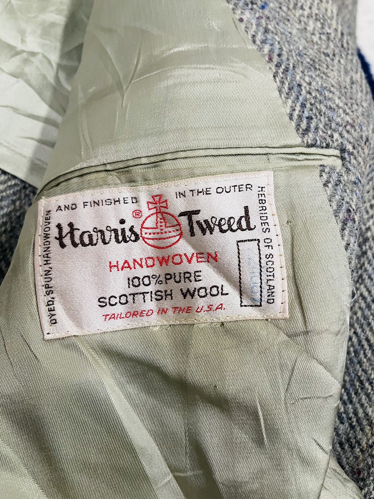Harris Tweed Harris Tweed Wool Blazer (17) Size US L / EU 52-54 / 3 - 4 Thumbnail