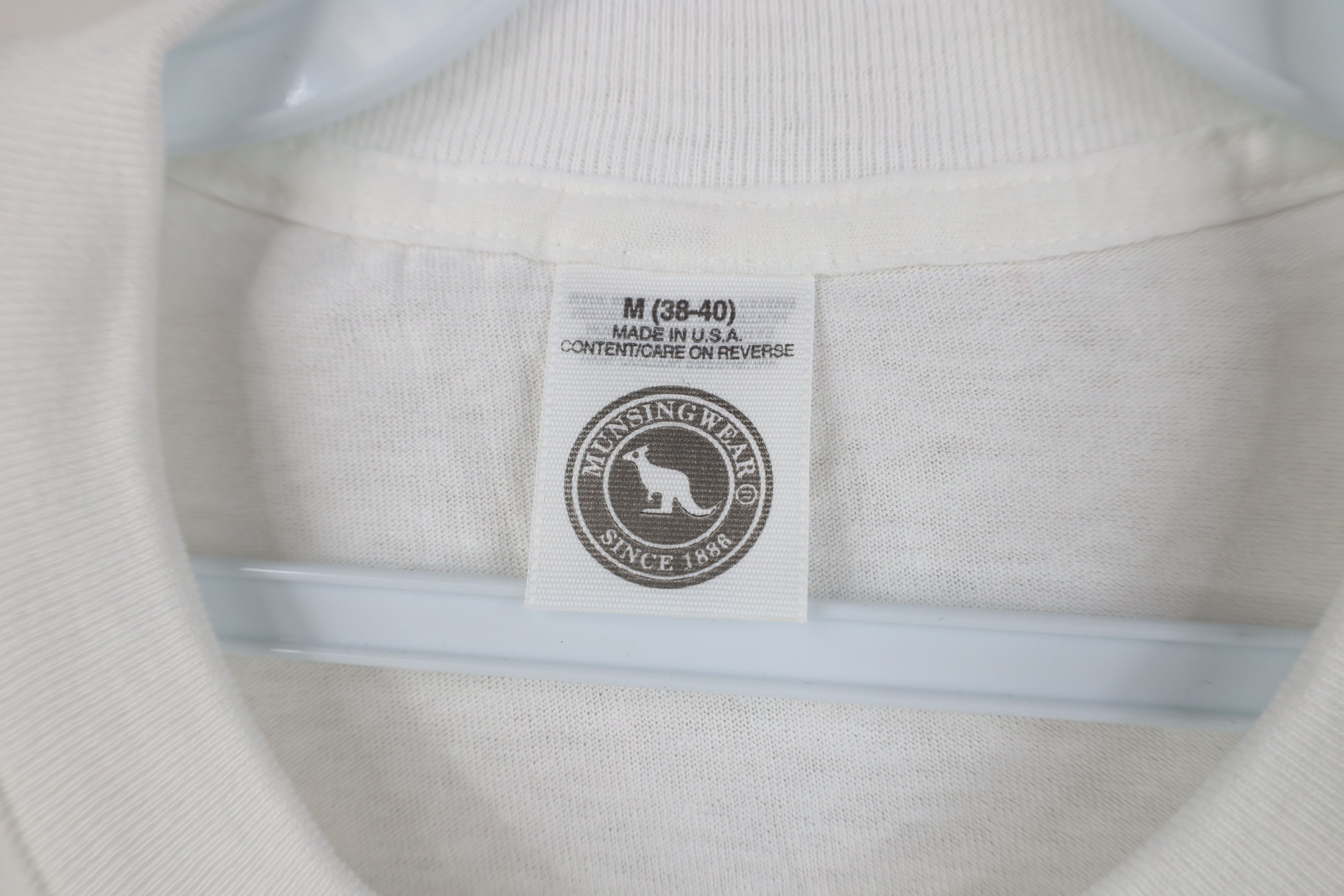 Vintage Deadstock Vintage 90s Streetwear Cotton T-Shirt White USA Size US M / EU 48-50 / 2 - 4 Thumbnail