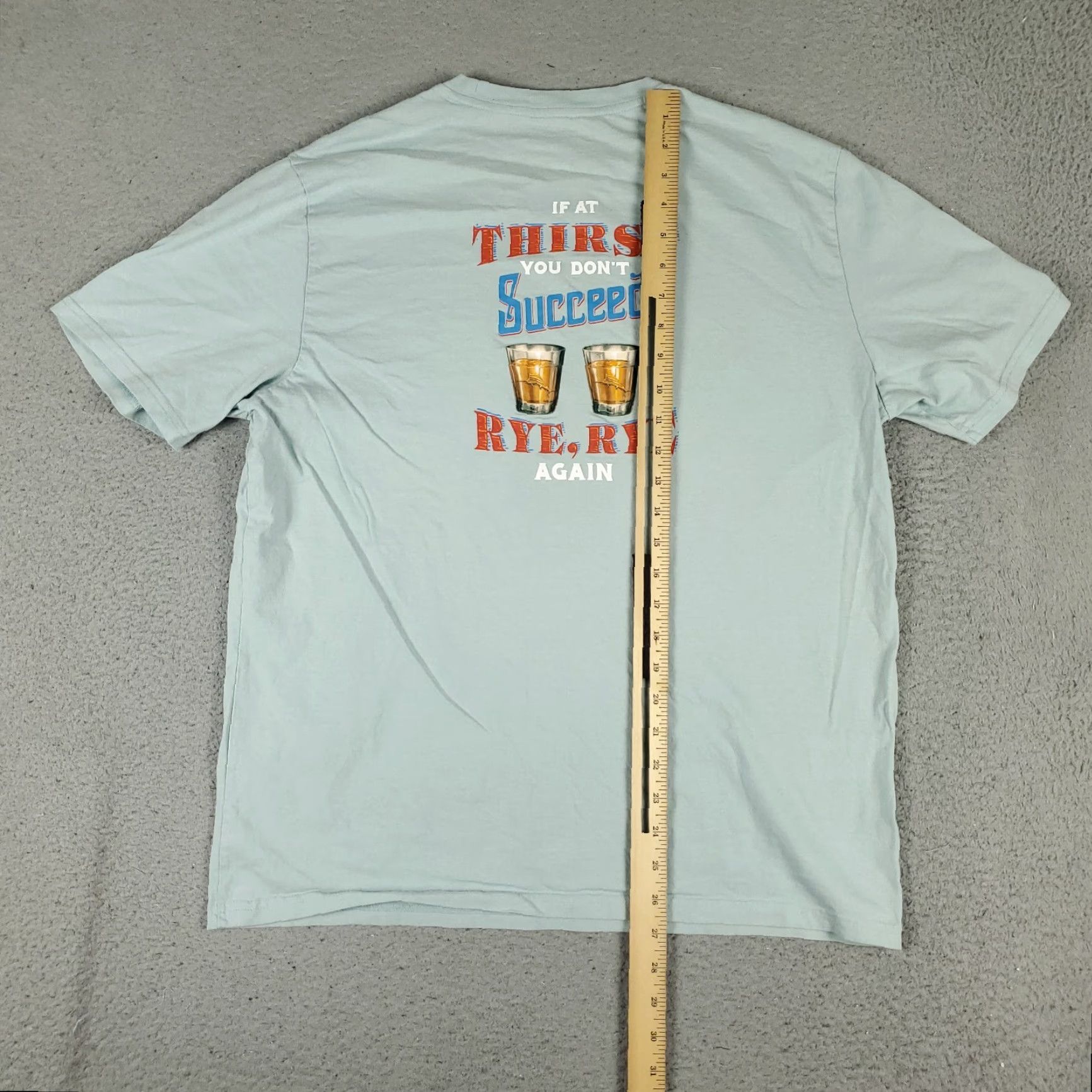Tommy Bahama Tommy Bahama T-Shirt Mens M Blue/Gray Graphic Short Sleeve Crew Neck Logo Casual Vintage: No Size US M / EU 48-50 / 2 - 5 Thumbnail
