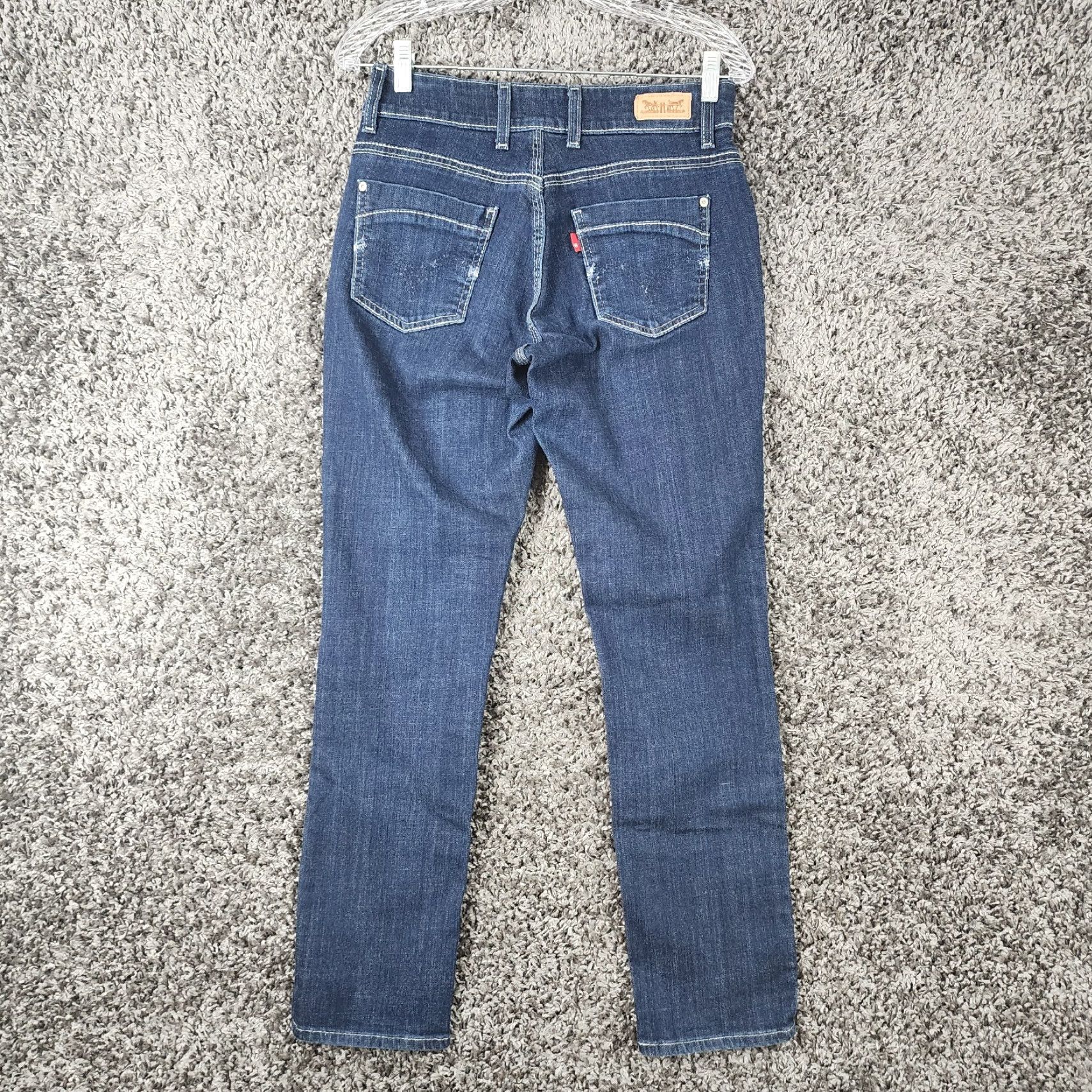 Levi's Levis 529 Womens Skinny Blue Jeans Size 8 Regular Size 30" / US 8 / IT 44 - 6 Thumbnail