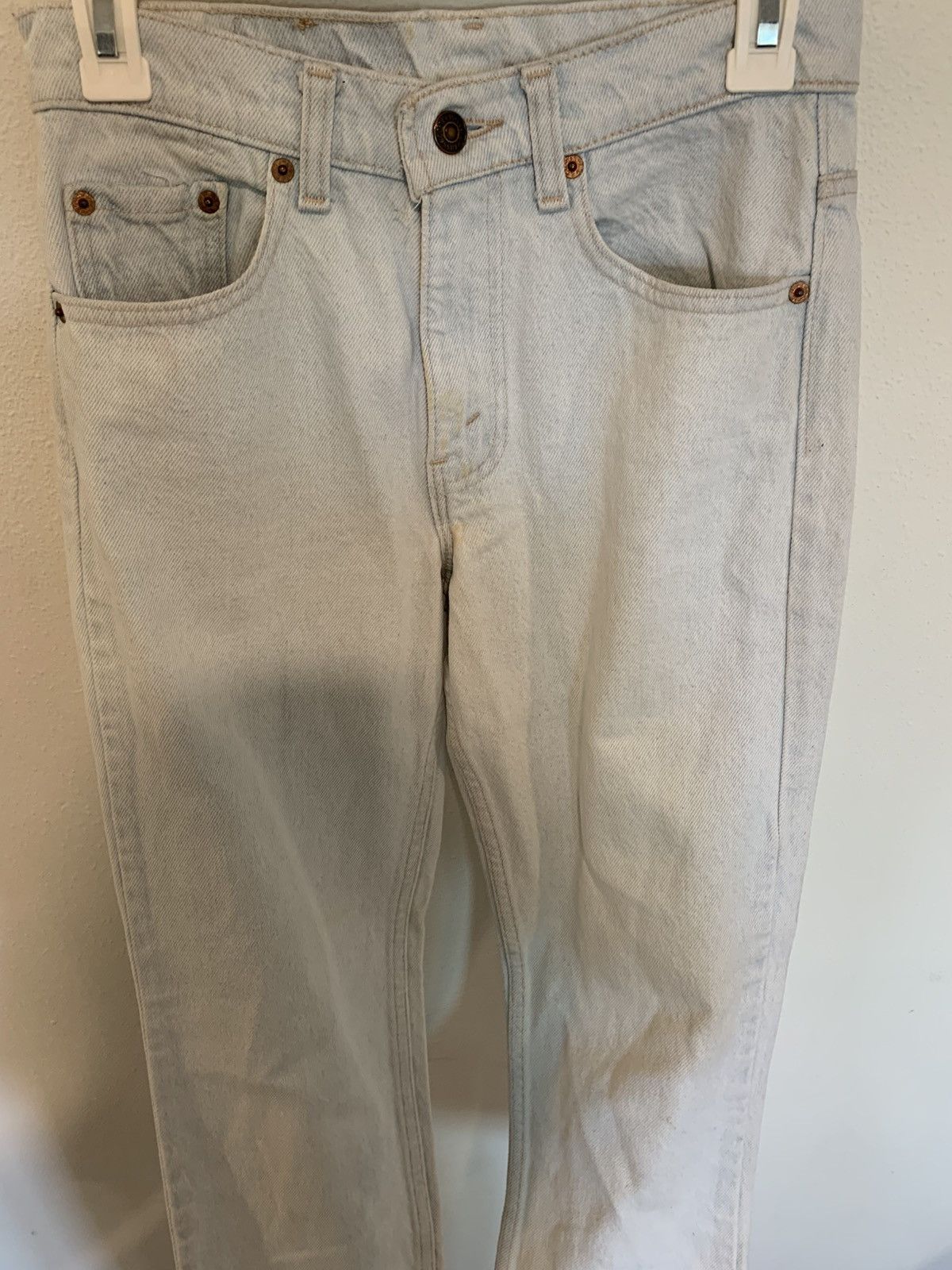 Levi's Vintage Clothing 90s faded levis 512 Size US 28 / EU 44 - 5 Thumbnail