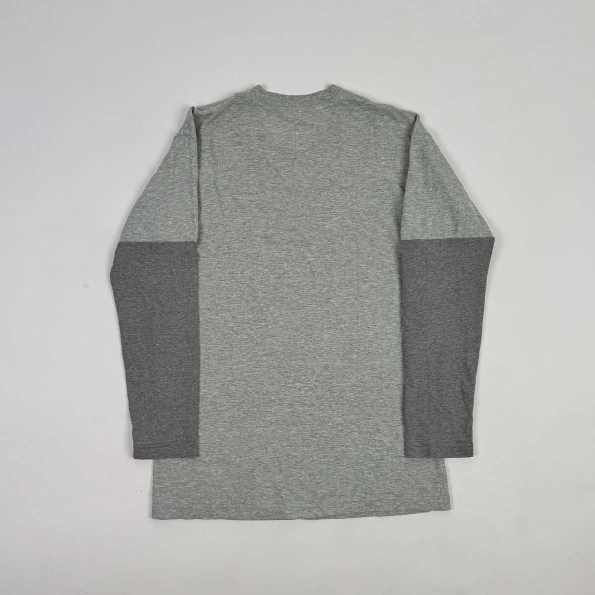 Maison Margiela AW99 Martin Margiela Artisanal Reconstructed Gray Longsleeve Size US S / EU 44-46 / 1 - 3 Thumbnail