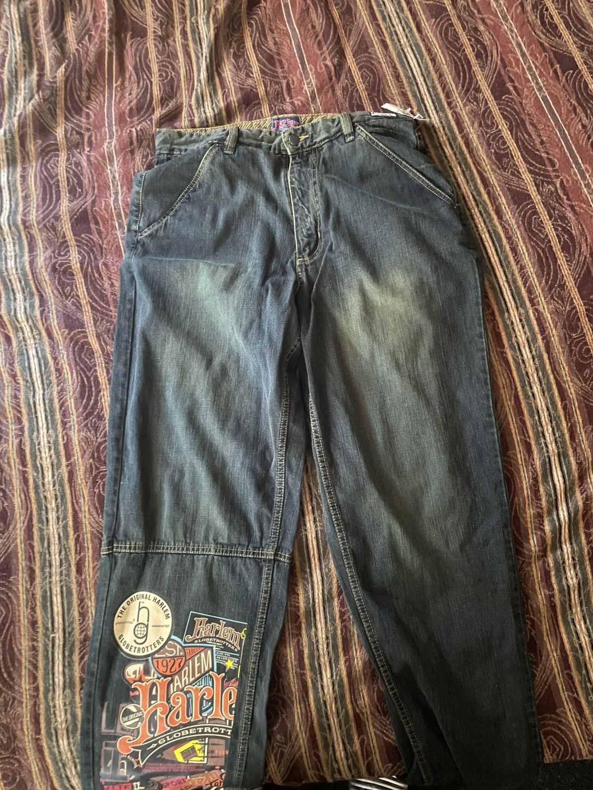 Fubu Fubu HARLEM GLOBETROTTERS denim Size US 34 / EU 50 - 1 Thumbnail