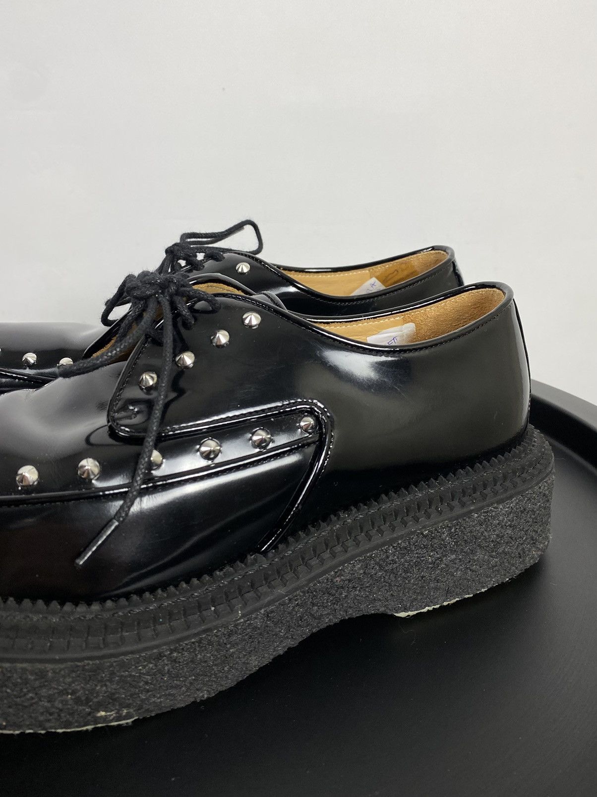 H&M GIAMBATTISTA VALLI x H&M Black Creeper Shoes Loafers Size US 8.5 / EU 41-42 - 10 Thumbnail
