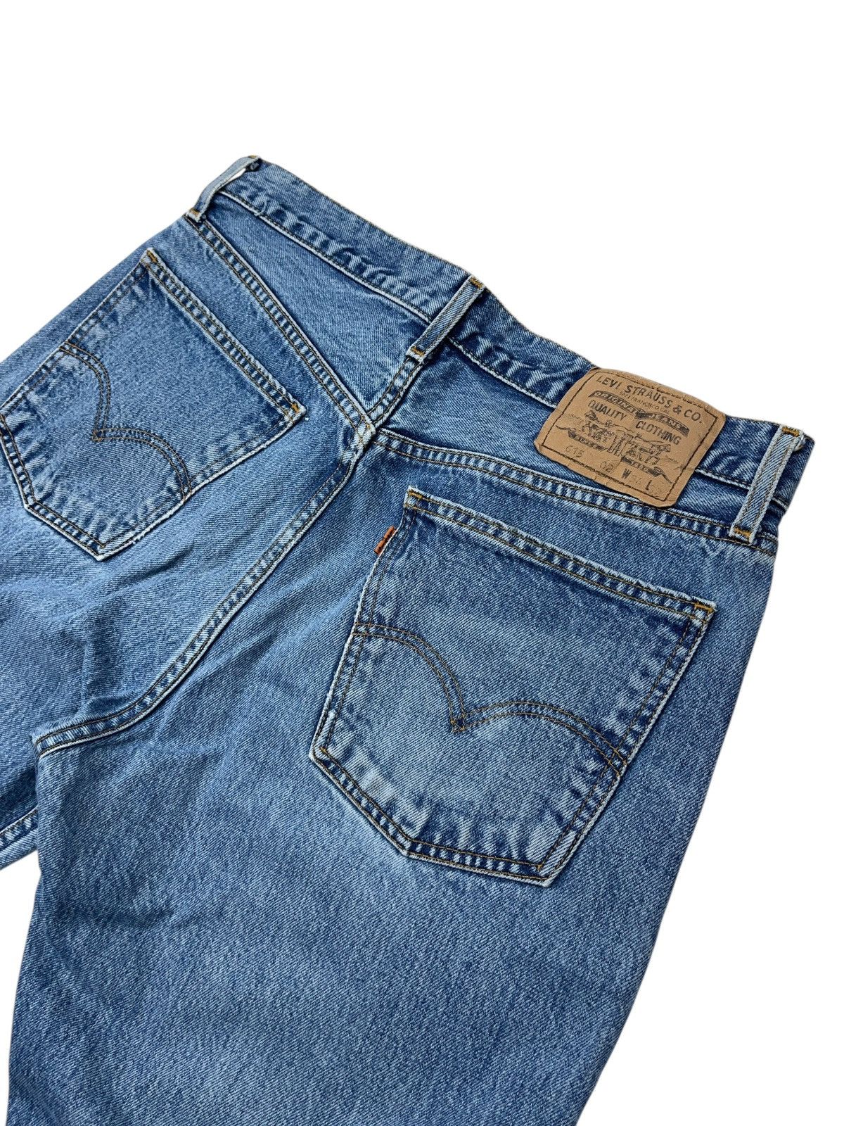Levi's × Vintage Vintage 90s Levi’s 615 Washed Blue Denim Jeans 34x32 Size US 34 / EU 50 - 14 Thumbnail