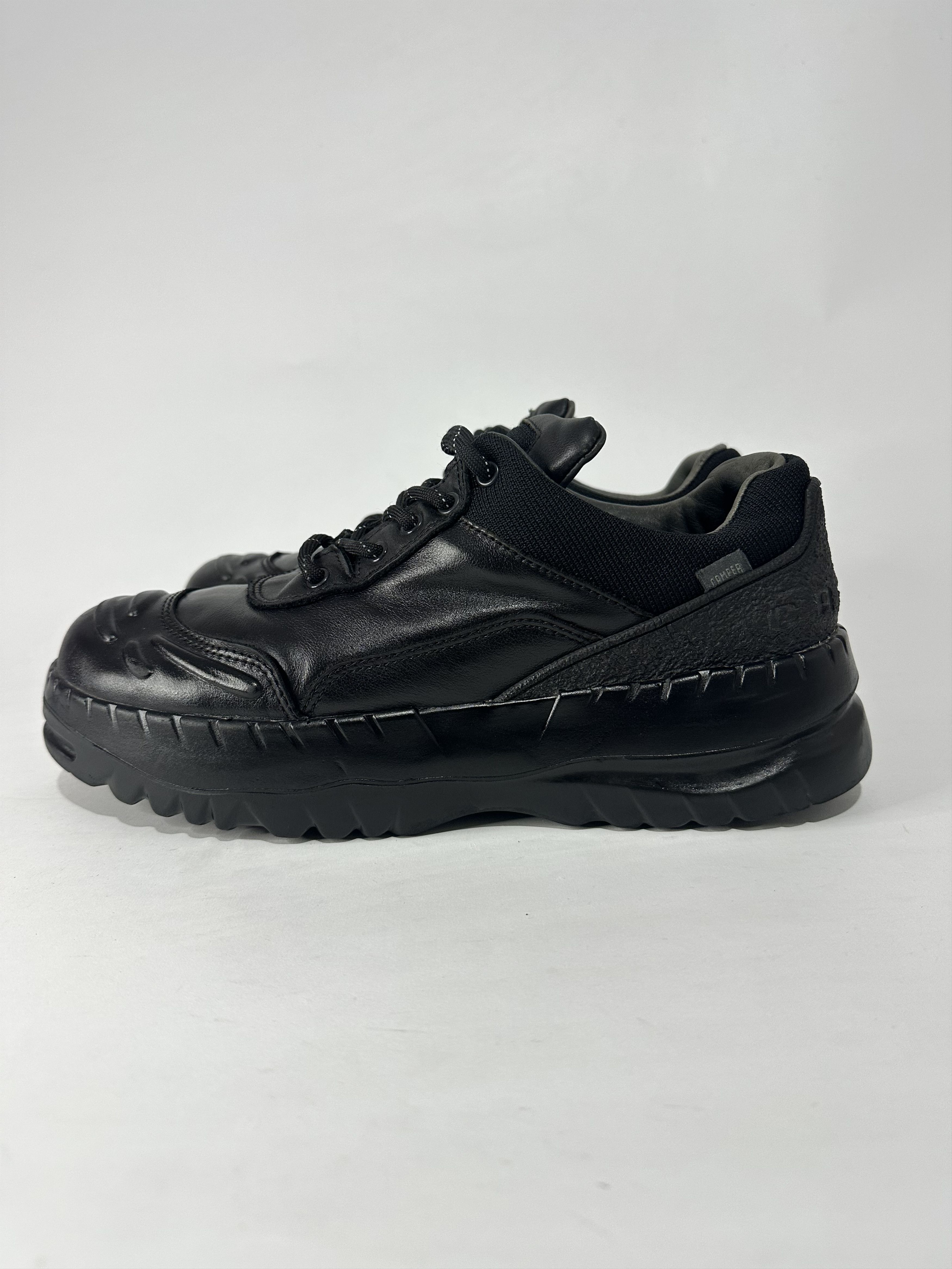 Kiko Kostadinov NASH LACE-UP SHOE CARBON BLACK | Grailed