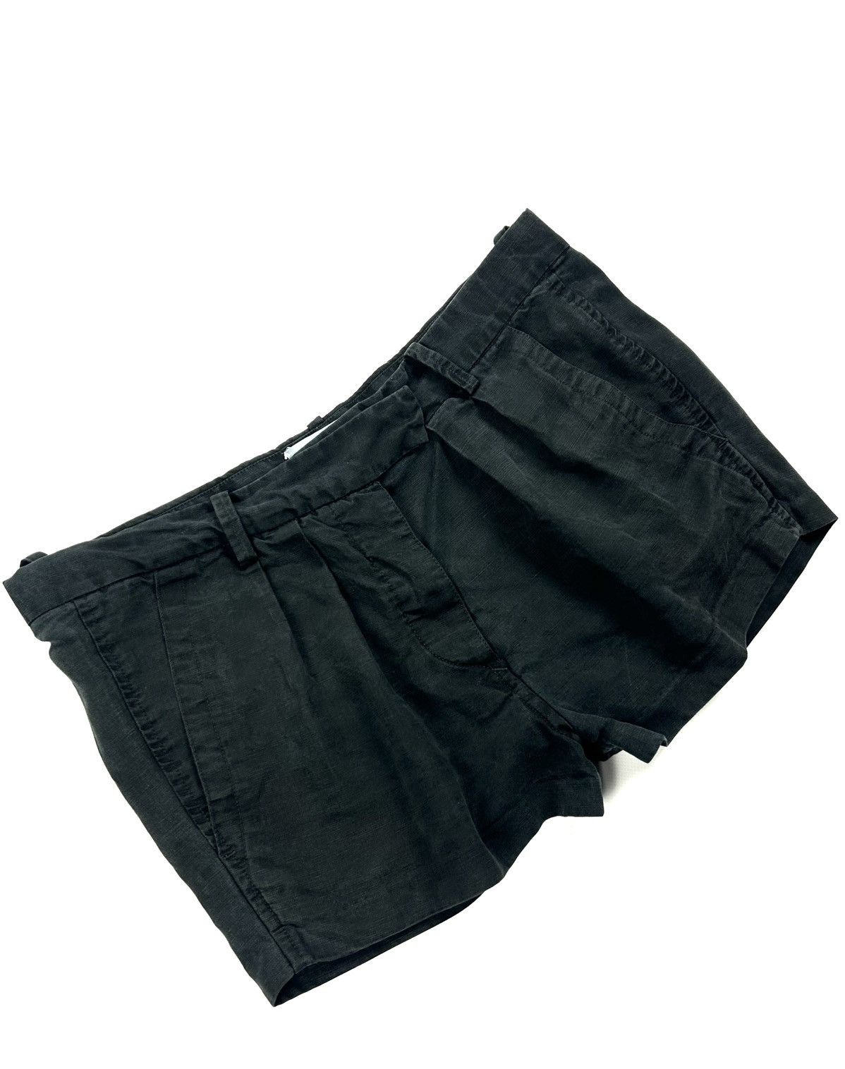 Isabel Marant Etoile Vintage Étoile Isabel Marant Linen Black Shorts Women’s M-L Size 30" / US 8 / IT 44 - 2 Thumbnail