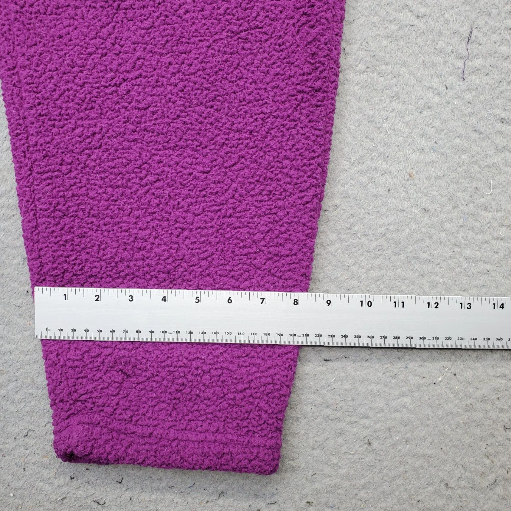 Nike Nike Sweatpants Womens L Purple Sherpa Fleece Therma-FIT Gym-Running Drawstring Size 36" / US 14 / IT 50 - 5 Thumbnail