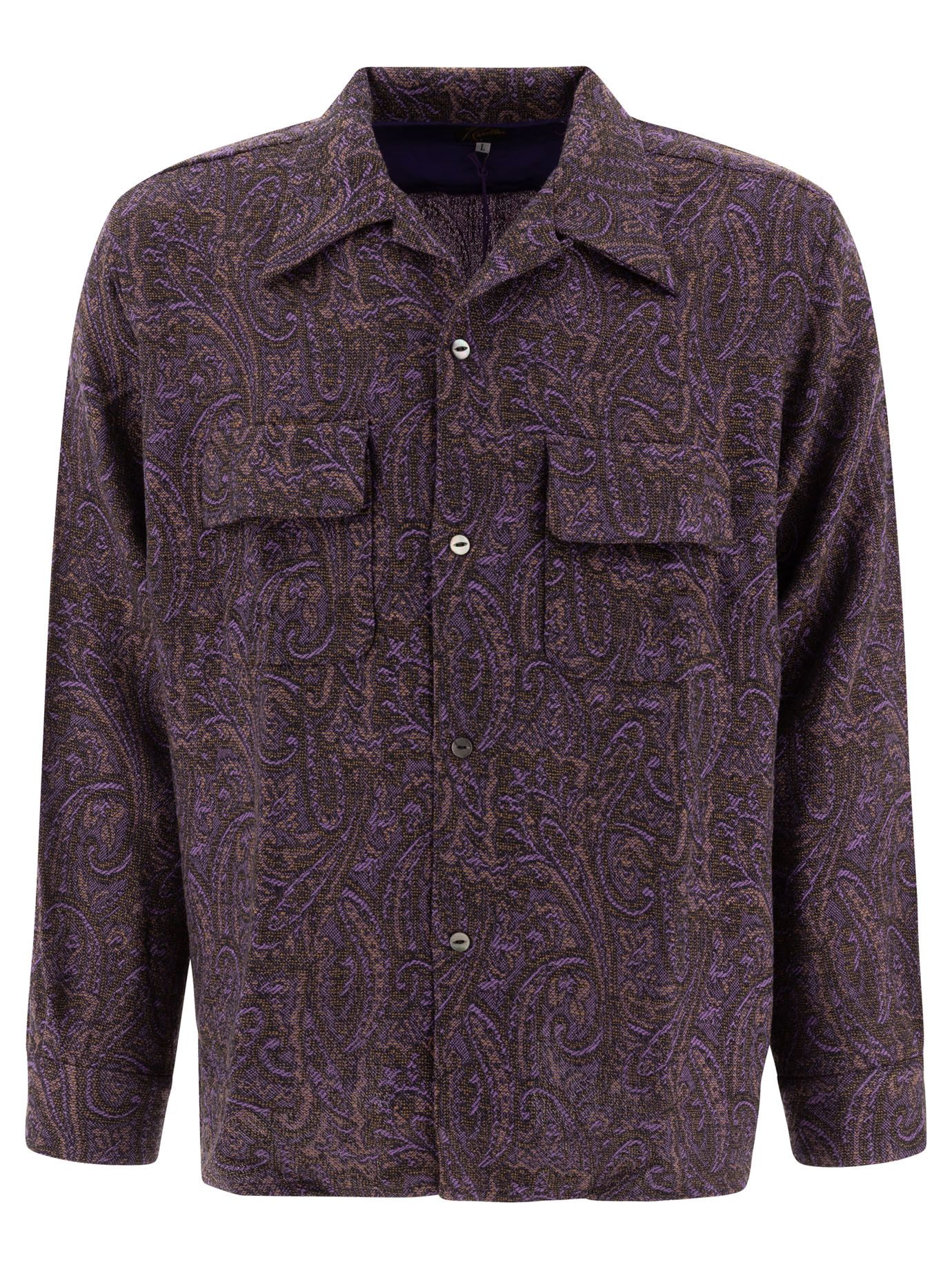 Needles Paisley Wool Shirt Size US XL / EU 56 / 4 - 1 Thumbnail