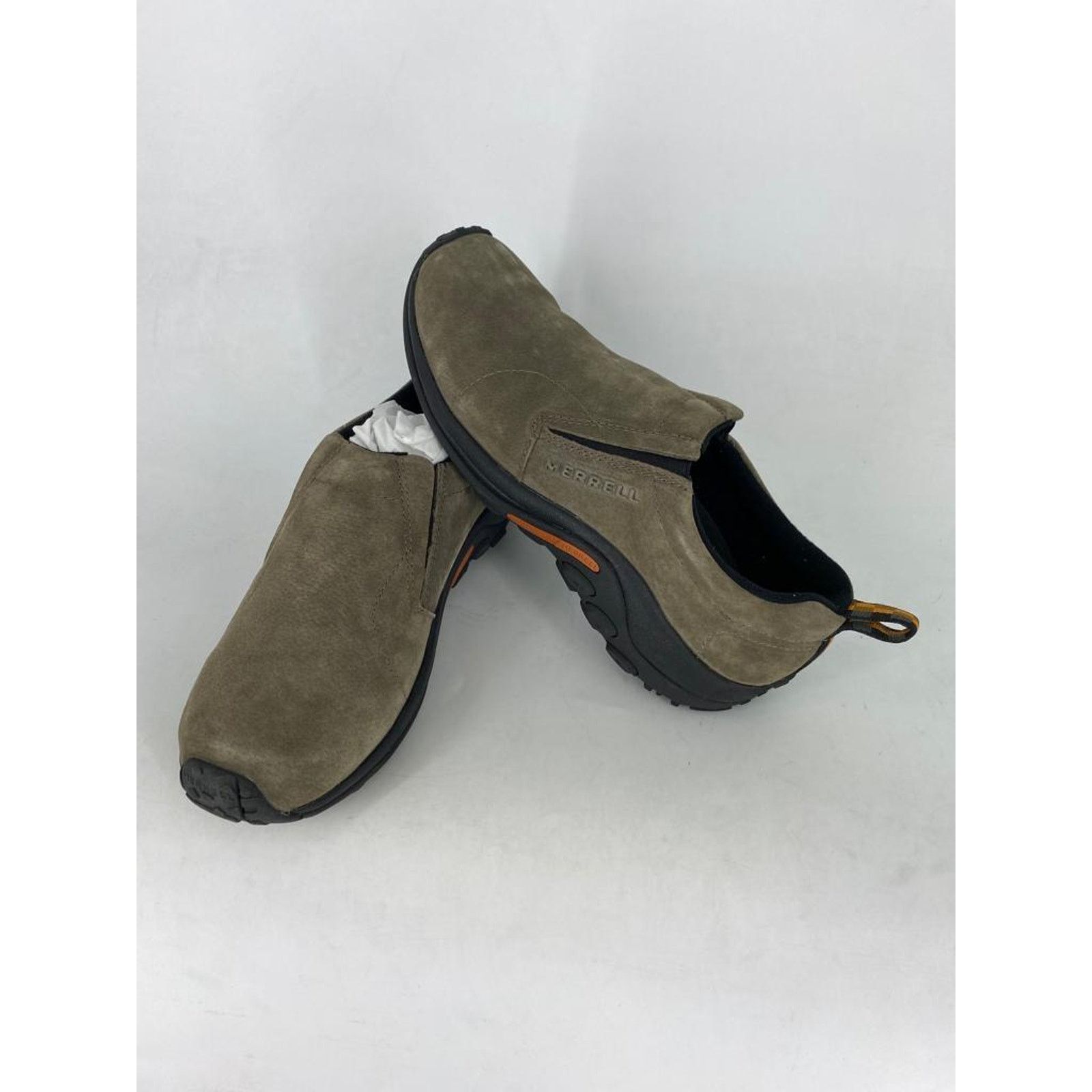 Merrell WOMEN JUNGLE-MOC GUNSMOKE SLIPON SUEDE LEATHER SHOE SIZE 9B Size US 9 / IT 39 - 5 Thumbnail