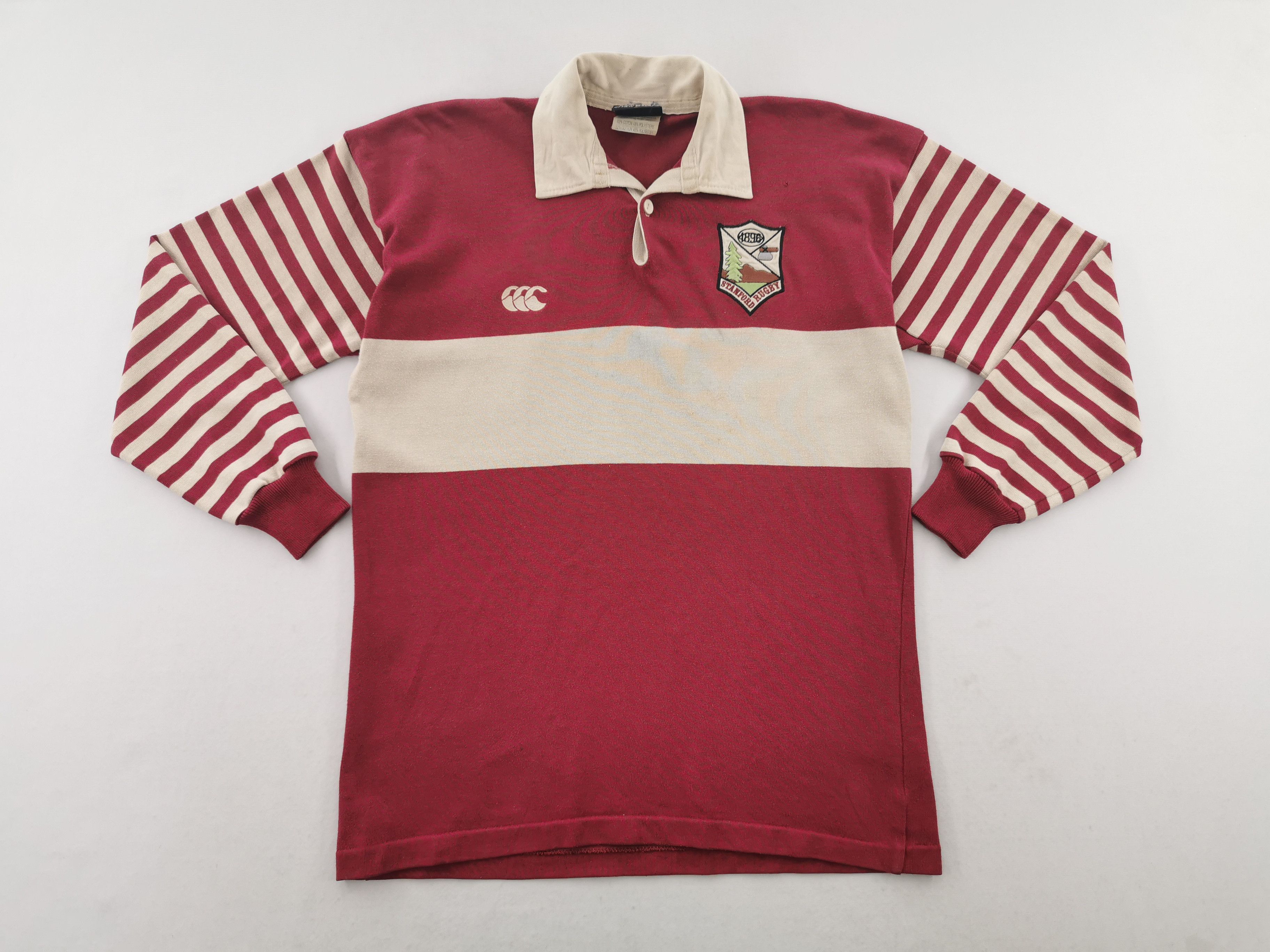 Canterbury of New Zealand Vintage Canterbury Of New Zealand Stanford Rugby Shirt Size US M / EU 48-50 / 2 - 1 Thumbnail