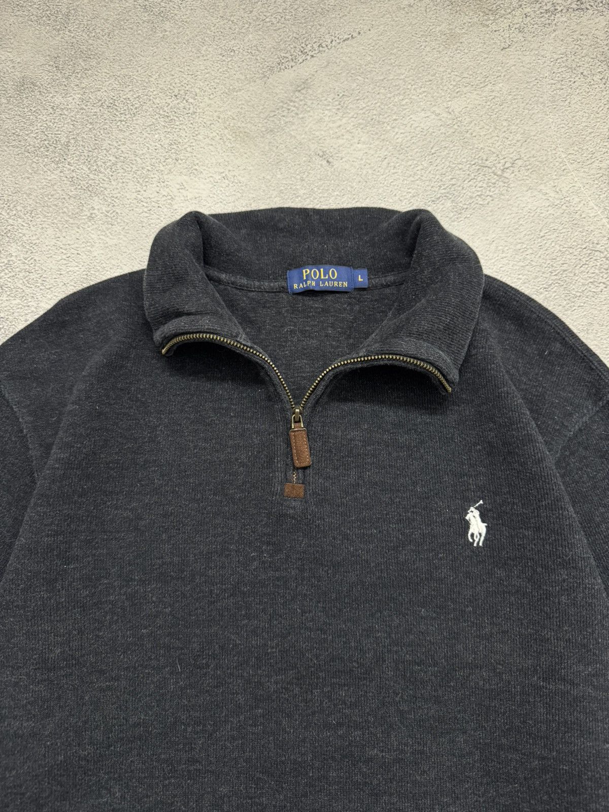 Polo Ralph Lauren Vintage 90’s Polo Ralph Lauren Rugby 1/4 Zip Sweatshirt Size US L / EU 52-54 / 3 - 1 Thumbnail