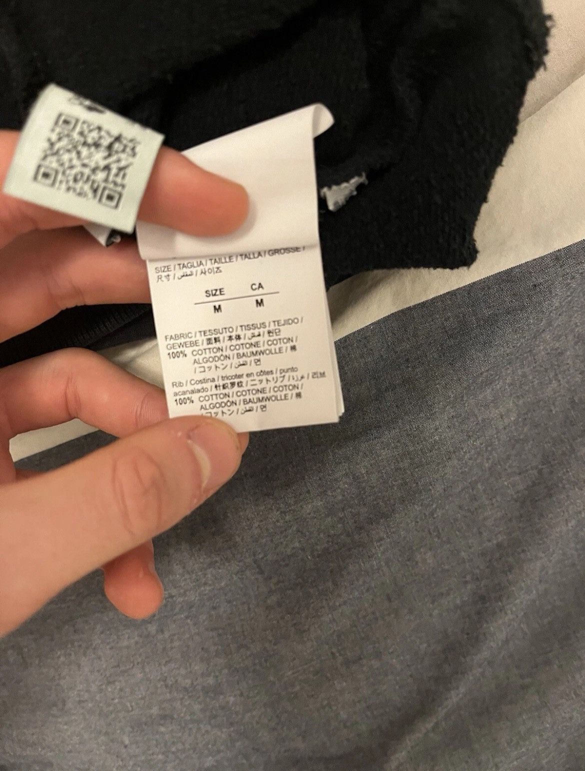 Off-White OFF-WHITE Slim Fit Pascal Skeleton Sweatshirt Size US M / EU 48-50 / 2 - 5 Thumbnail