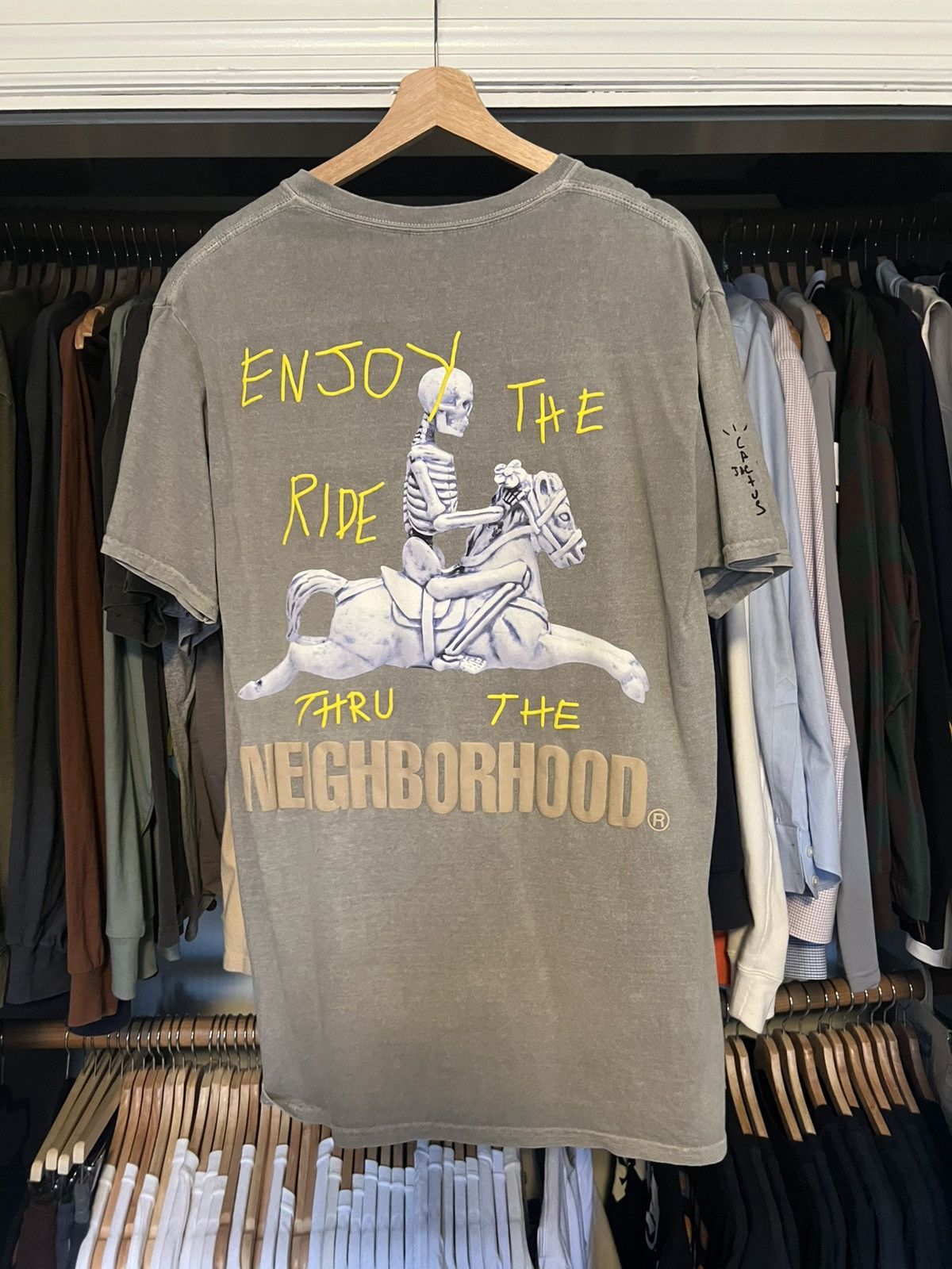 Neighborhood × Travis Scott TRAVIS SCOTT NEIGHBORHOOD TEE Size US L / EU 52-54 / 3 - 2 Thumbnail