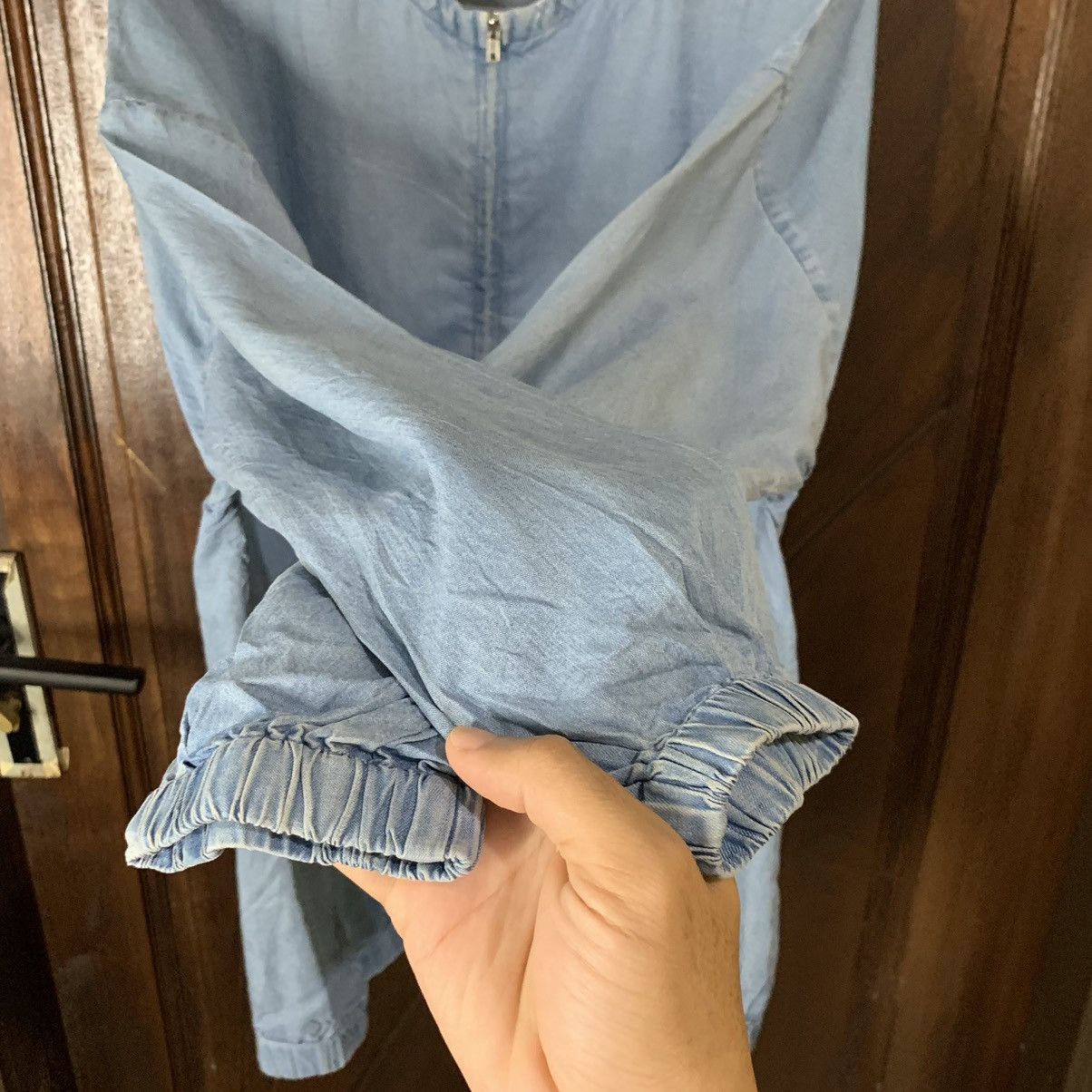 Zara Zara Full Zip Denim Jacket Size L / US 10 / IT 46 - 9 Thumbnail