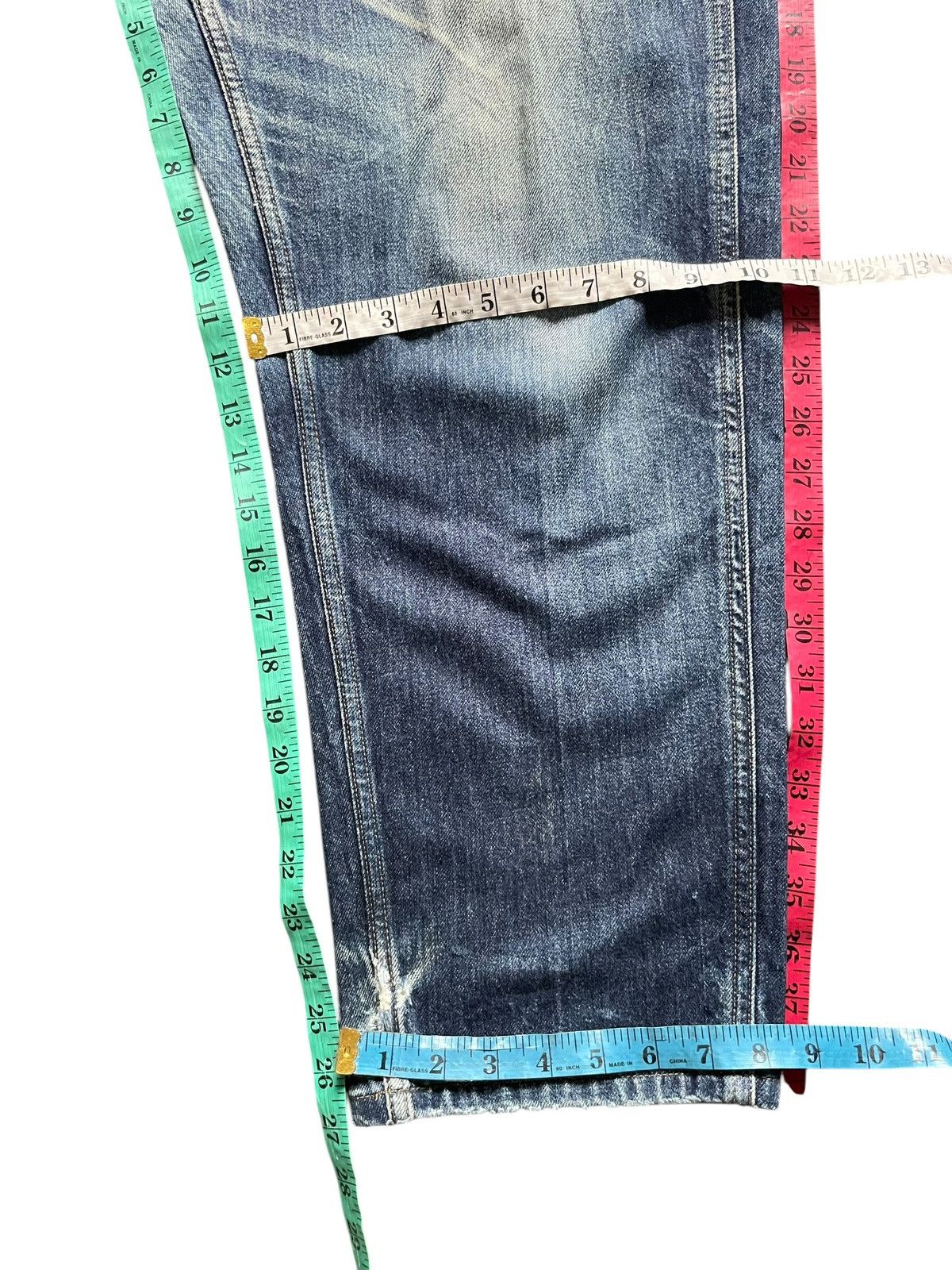 Japanese Brand × Uniqlo Uniqlo Faded Baggy Denim Size US 36 / EU 52 - 14 Thumbnail