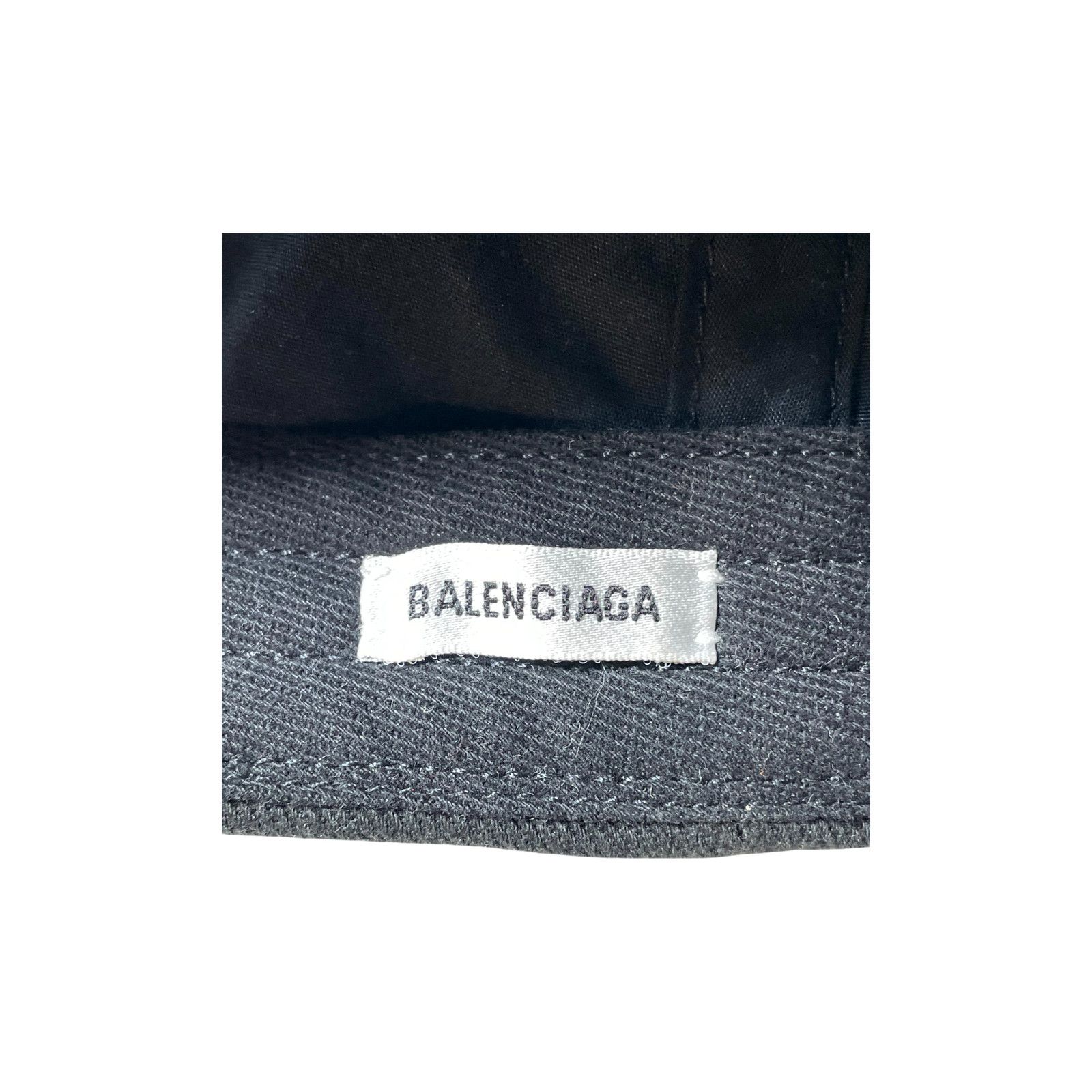 Balenciaga Balenciaga Crew Black Cap Size ONE SIZE - 5 Thumbnail