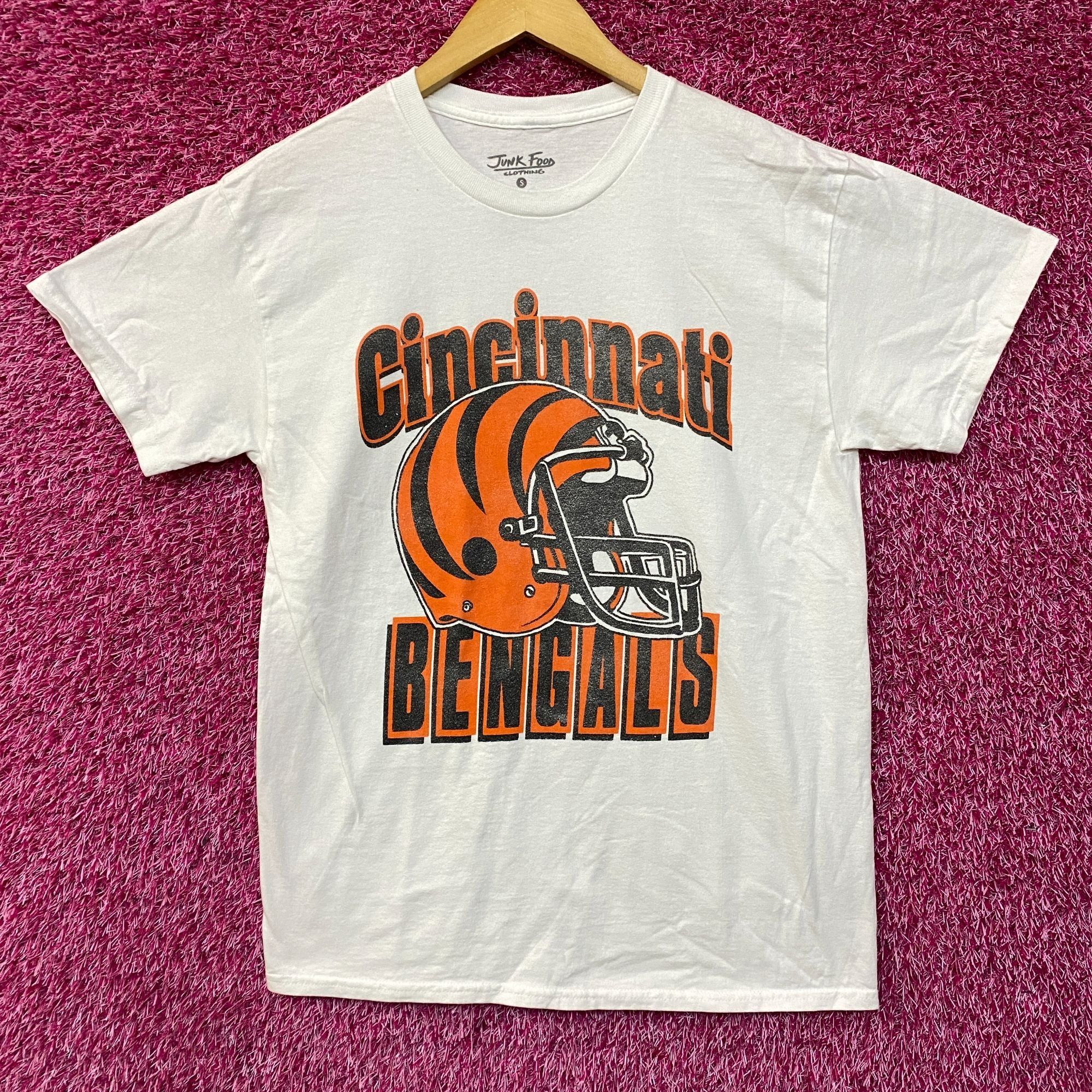 Junk Food Junk Food Clothing NFL Cincinnati Bengals Helmet Logo T-Shir Size US S / EU 44-46 / 1 - 1 Thumbnail