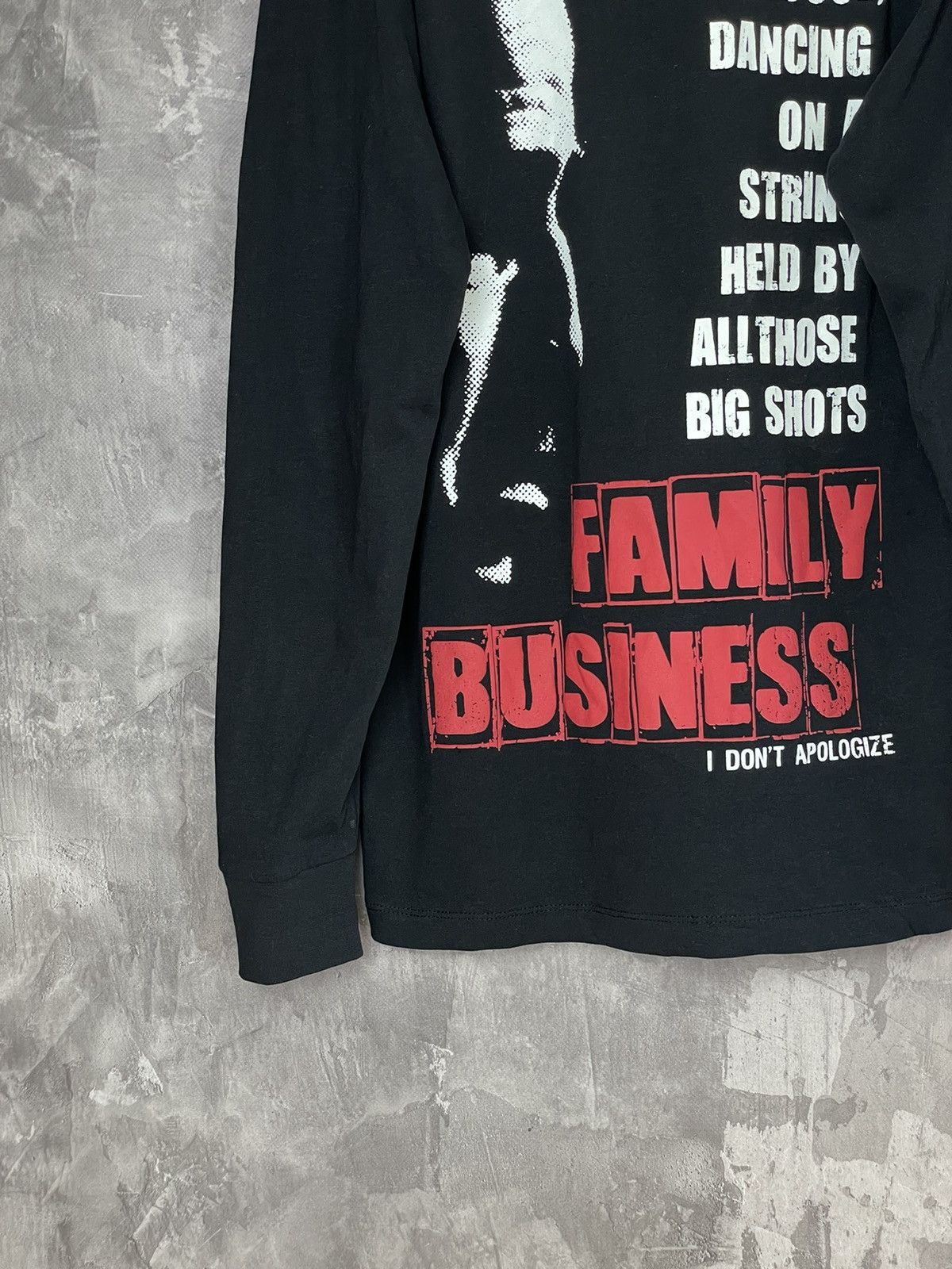 Other Vintage The God Father Overprint Logo Longsleeve Size US M / EU 48-50 / 2 - 6 Thumbnail