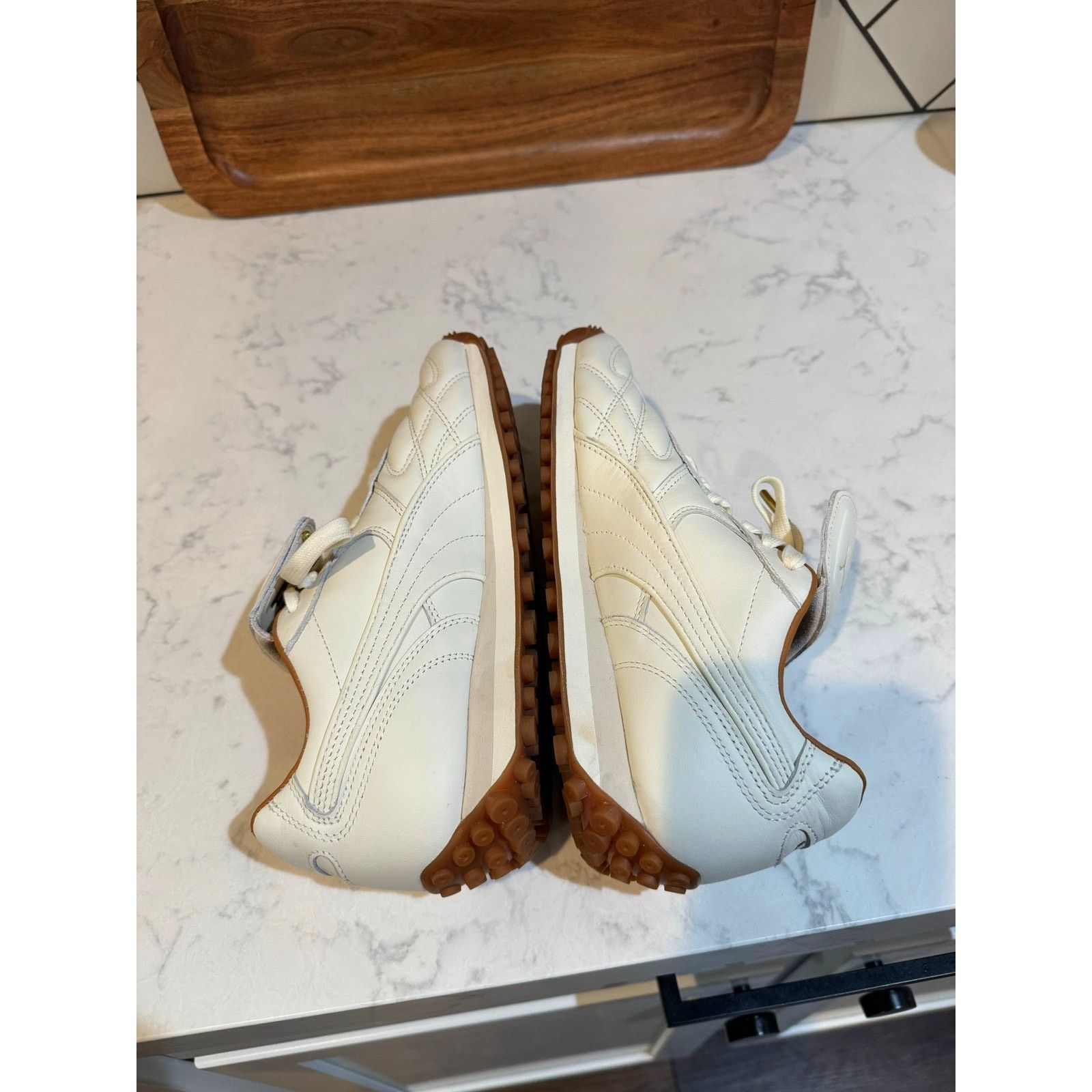 Fenty PUMA x Fenty Avanti Sneakers Cream White Leather size 9.5 Size US 9.5 / IT 39.5 - 8 Thumbnail
