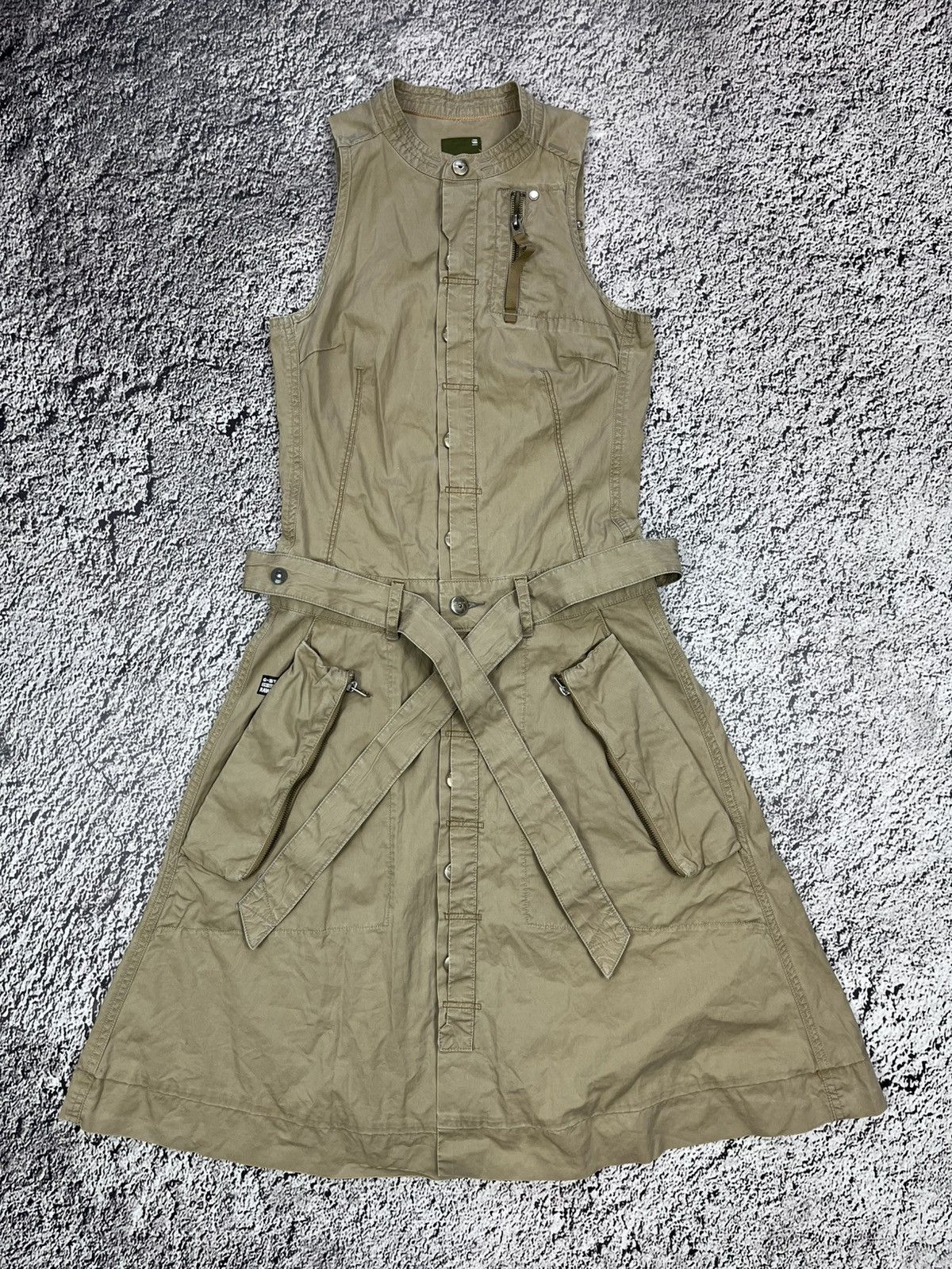G-Star Vintage Y2K G-Star cargo gorpcore multi pockets dress sz XS Size XS / US 0-2 / IT 36-38 - 1 Thumbnail
