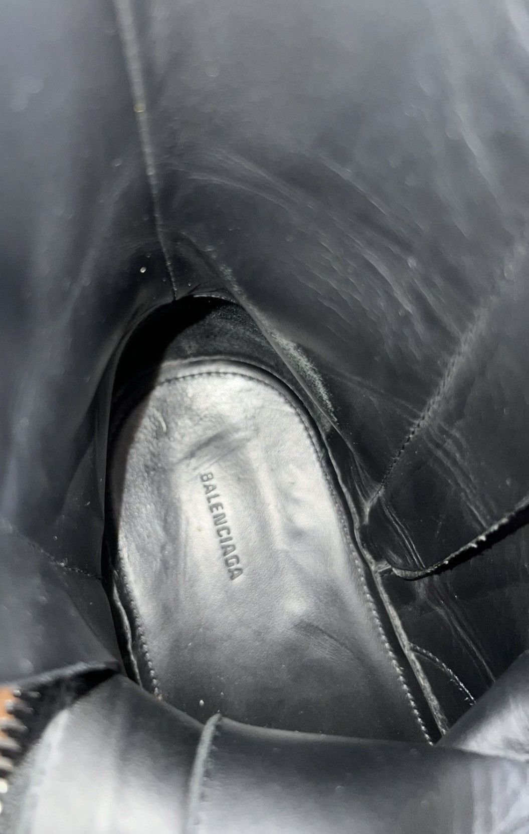 Balenciaga Balenciaga Leather Biker Boots Size US 7 / EU 40 - 9 Thumbnail
