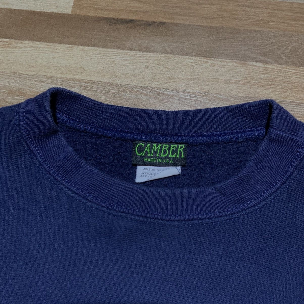 Camber CAMBER Max Weight Crewneck Sweatshirt Navy Blue Size US L / EU 52-54 / 3 - 2 Thumbnail