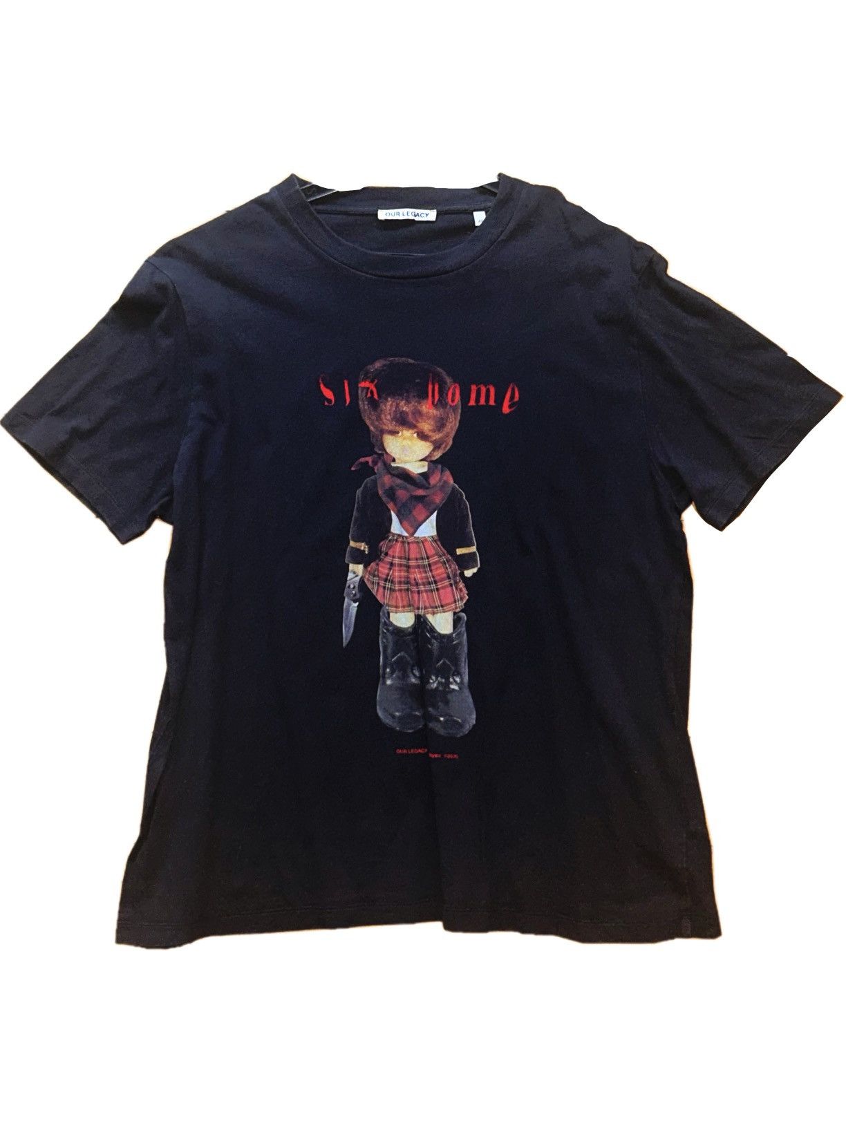 Our Legacy swing of pendulum print Tシャツ Our Legacy - Box T-Shirt Swing Of Pendulum Print