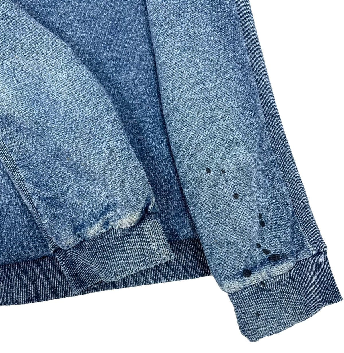 In The Attic × Japanese Brand In The Attic Denim Fleece Zipper Hoodie Jacket Size US L / EU 52-54 / 3 - 12 Thumbnail
