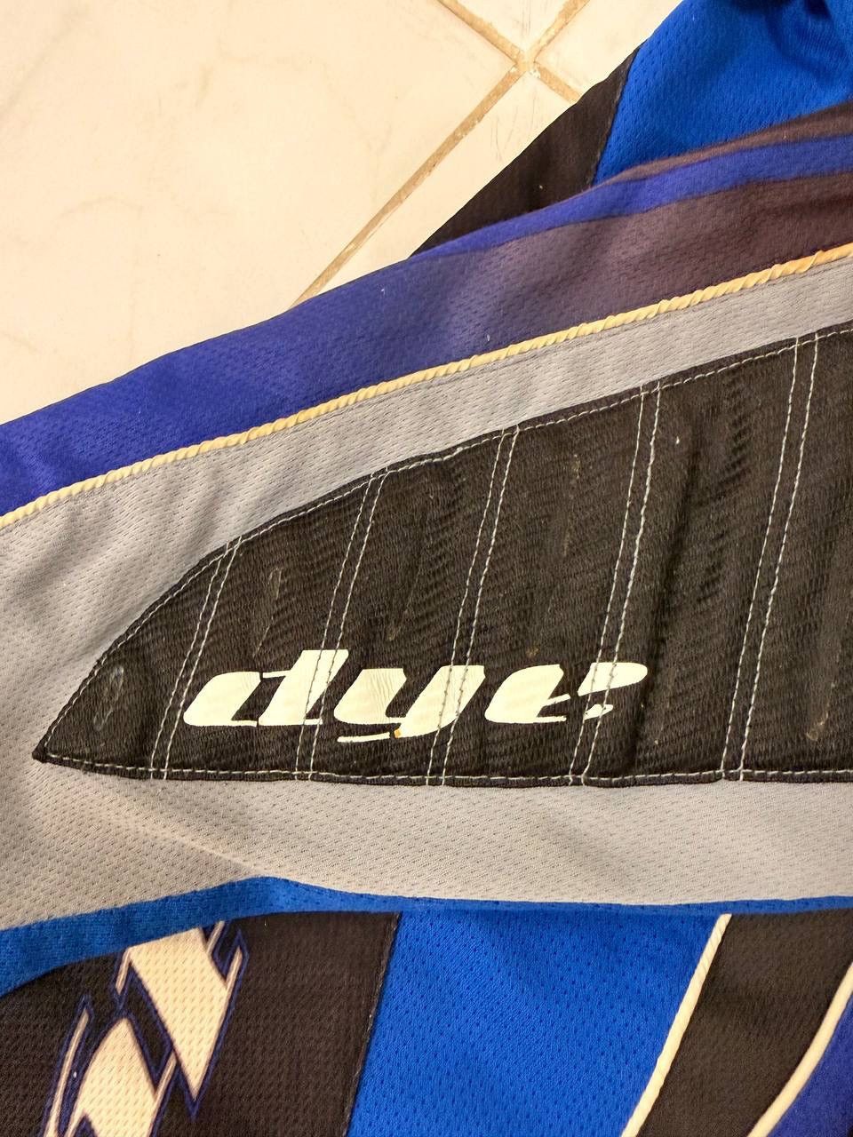 Other Dye Paintball Jersey Division 04 Long Sleeve Blue Vintage Size US XL / EU 56 / 4 - 7 Thumbnail