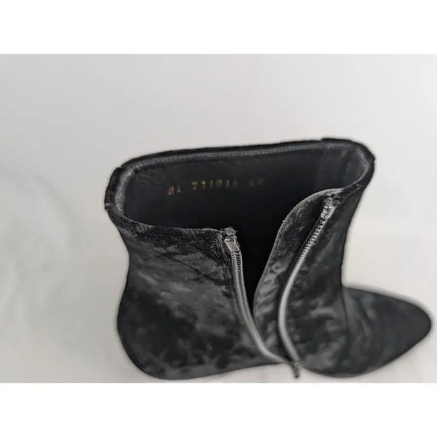 Saint Laurent Paris o1rshd1 Vassili 60 Zip Boots in Black Size US 7 / EU 40 - 5 Thumbnail
