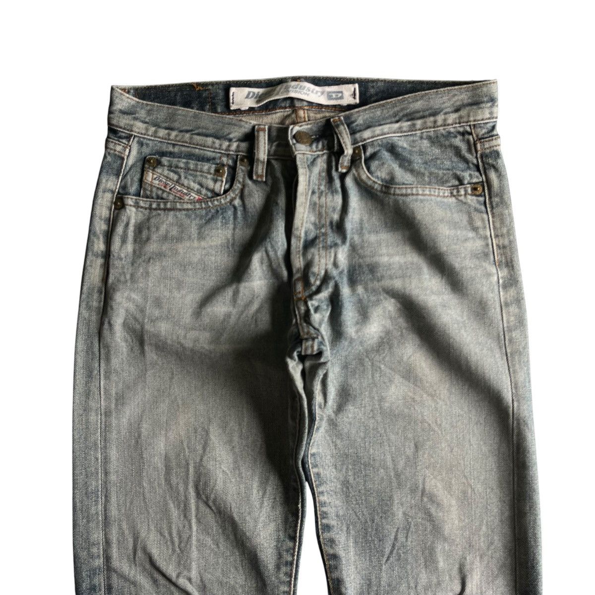 Diesel VINTAGE DIESEL INDUSTRY WASHED BLUE DENIM PANT Size US 29 - 2 Thumbnail