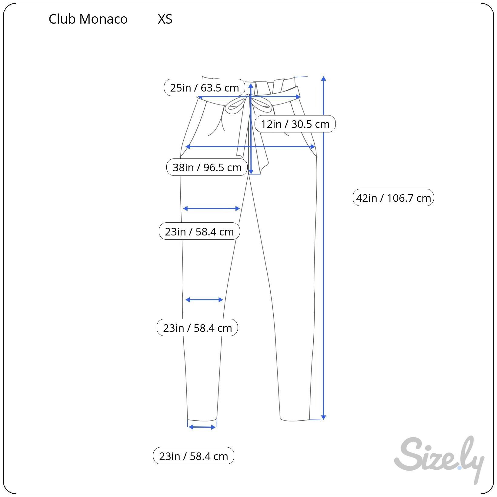 Club Monaco Club Monaco Sage Lightweight Side Tie Pants XS Lyocell Blend Size 25" / US 0 / IT 36 - 8 Thumbnail