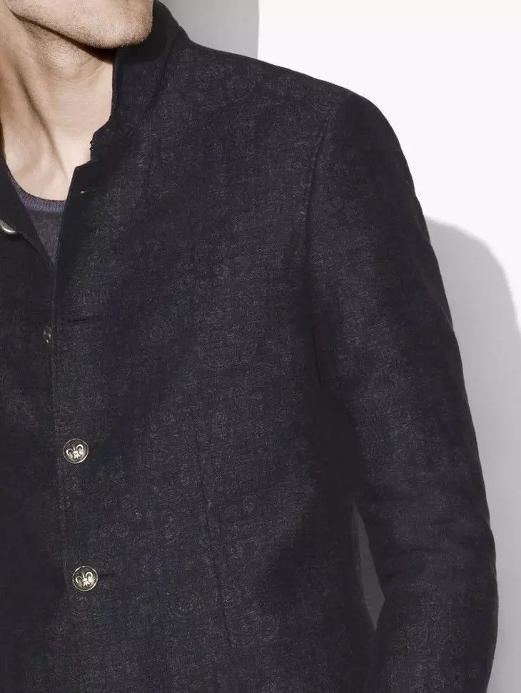 John Varvatos Floral Jacquard jacket. Size EU 48 US 38 Size US M / EU 48-50 / 2 - 4 Thumbnail