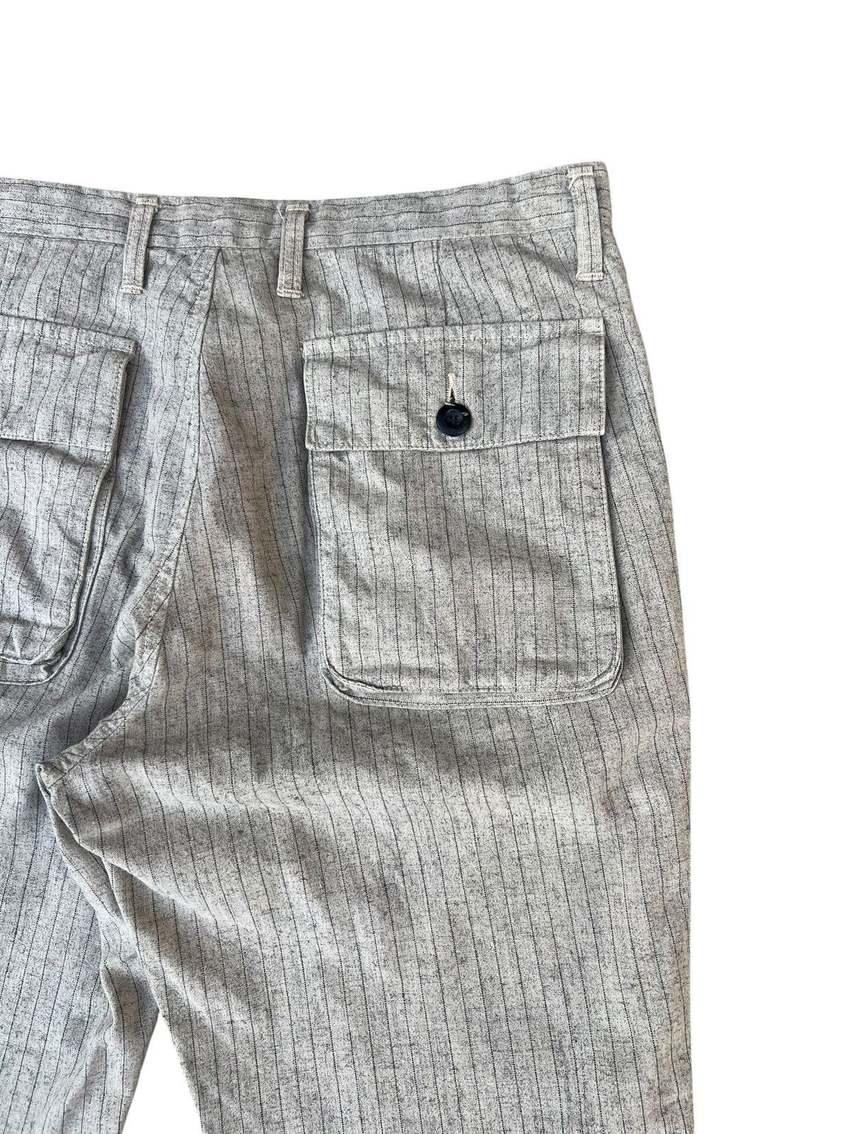 Vintage Japanese Brand BLUE WAY Made in Japan Striped Pant Size US 34 / EU 50 - 16 Thumbnail