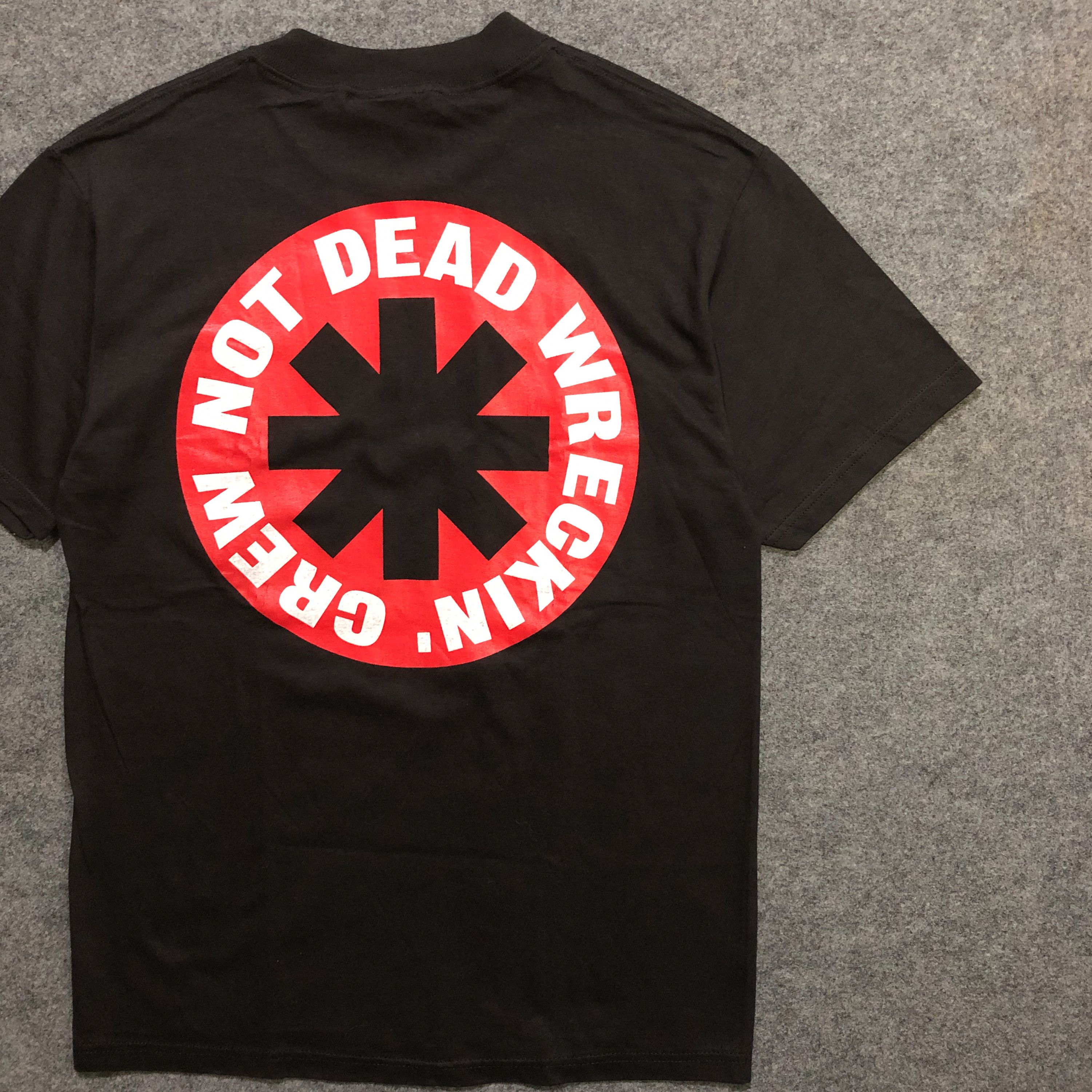 Vintage Archive 90s RHCP Wreckin' Crew Staff Issued Only Tee Oneita Size US M / EU 48-50 / 2 - 11 Thumbnail
