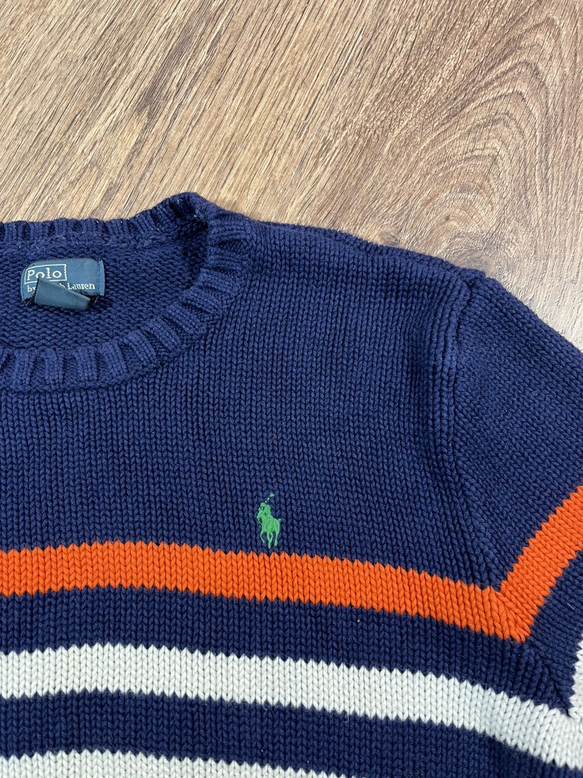 Polo Ralph Lauren Vintage Polo Ralph Lauren Knit Multicolour Sweater Size US L / EU 52-54 / 3 - 4 Thumbnail