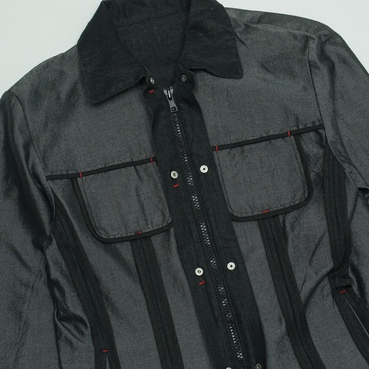 Krizia *NoTariff Krizia Evex Inside Out Denim Jacket Size S / US 4 / IT 40 - 4 Thumbnail