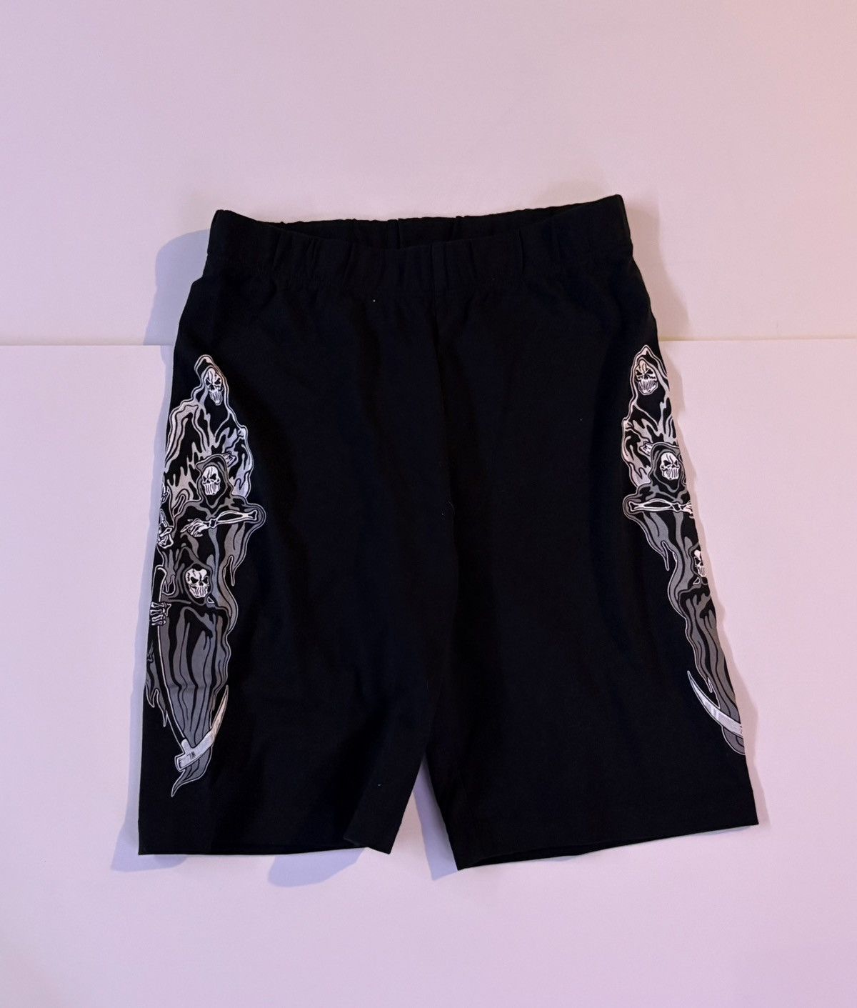 Other Warren lotas “Three Reapers” Biker shorts Size 29" - 2 Thumbnail