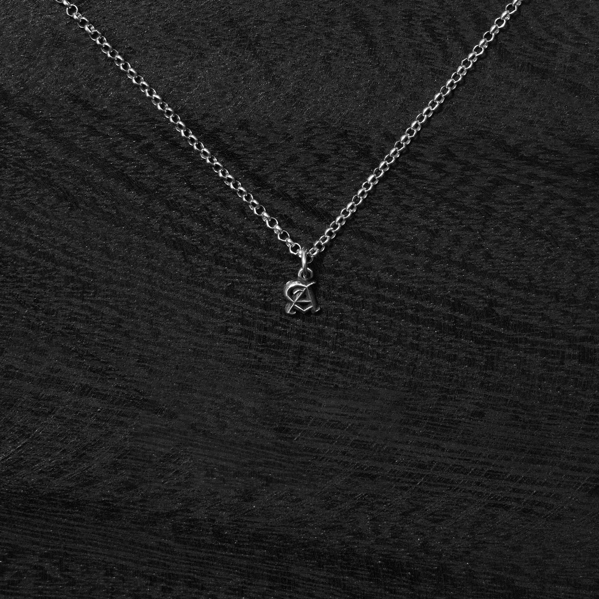 Chrome Hearts CHROME HEARTS Mini Alphabet Letter A Charm Size ONE SIZE - 2 Thumbnail