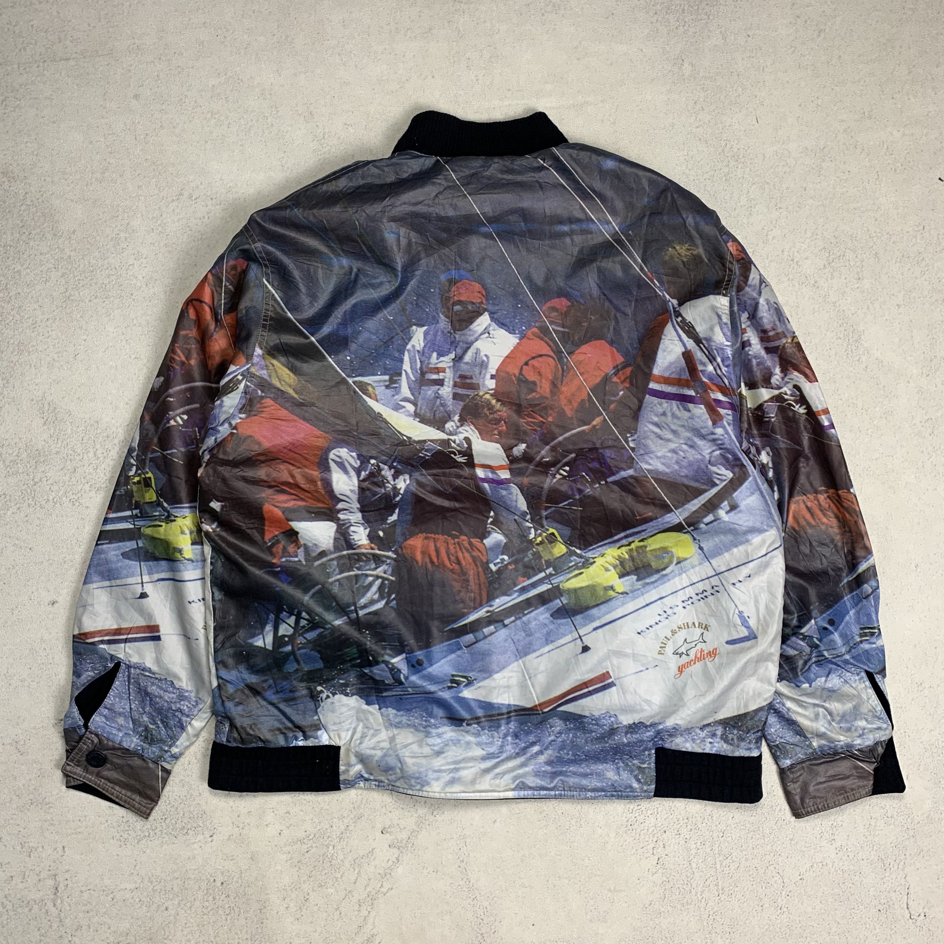 Paul & Shark Reversible Paul & Shark Yachting Wool Jacket Size US M / EU 48-50 / 2 - 2 Thumbnail