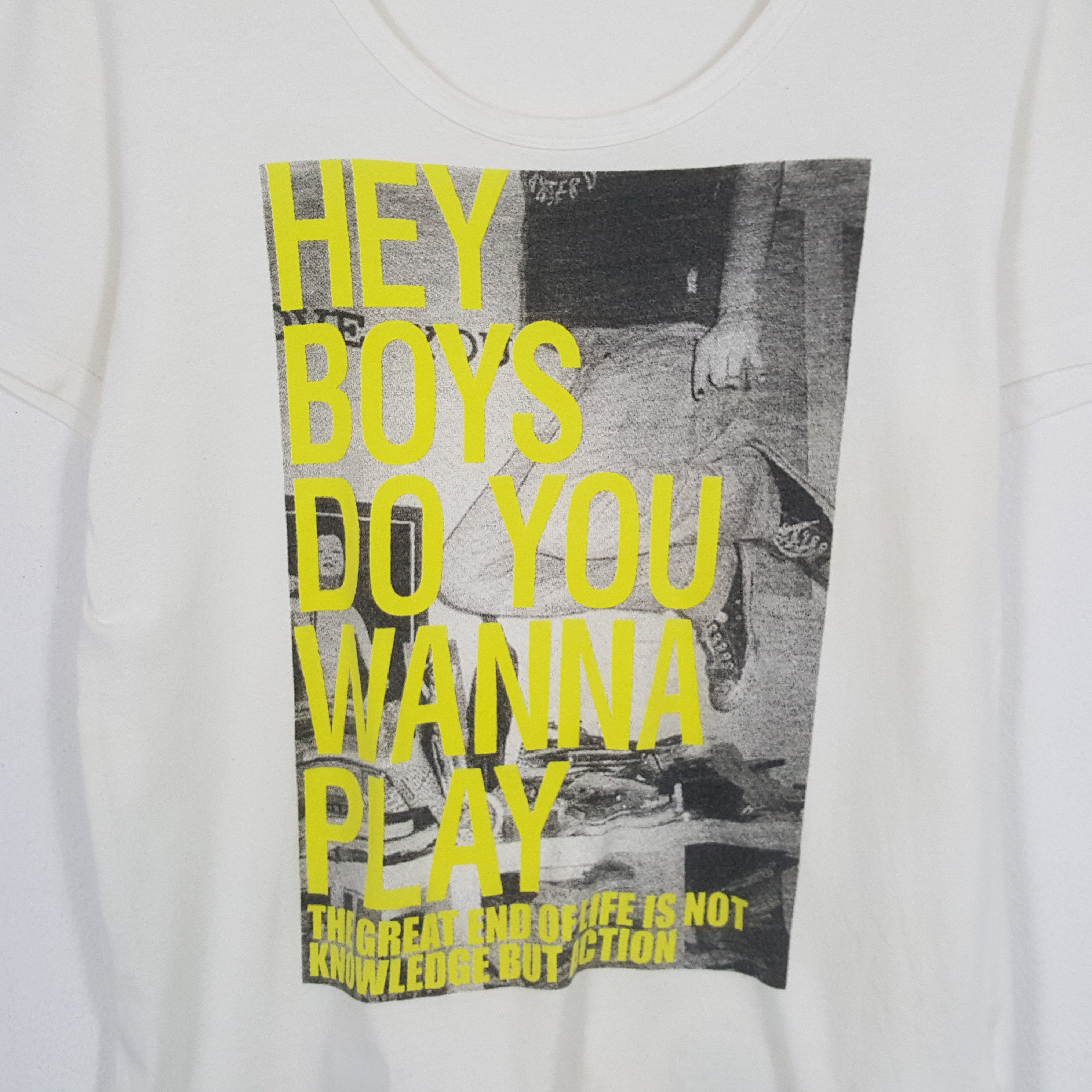 Vintage × semanticdesign SEMANTIC DESIGN Streetwear Style Tshirt Size M / US 6-8 / IT 42-44 - 2 Thumbnail