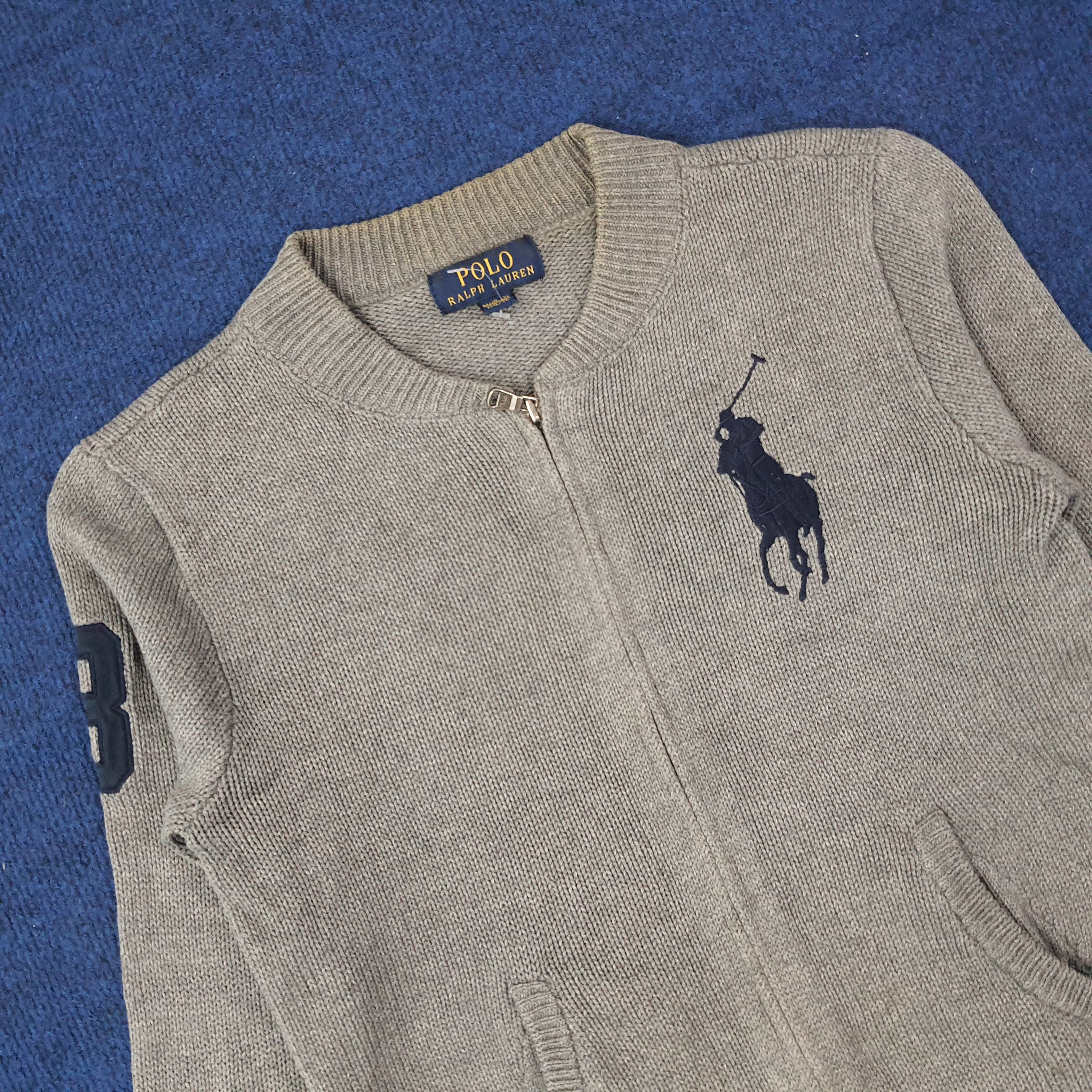 Polo Ralph Lauren Vintage POLO Ralph Lauren Zipper Knitwear C245N12 Size US XS / EU 42 / 0 - 2 Thumbnail
