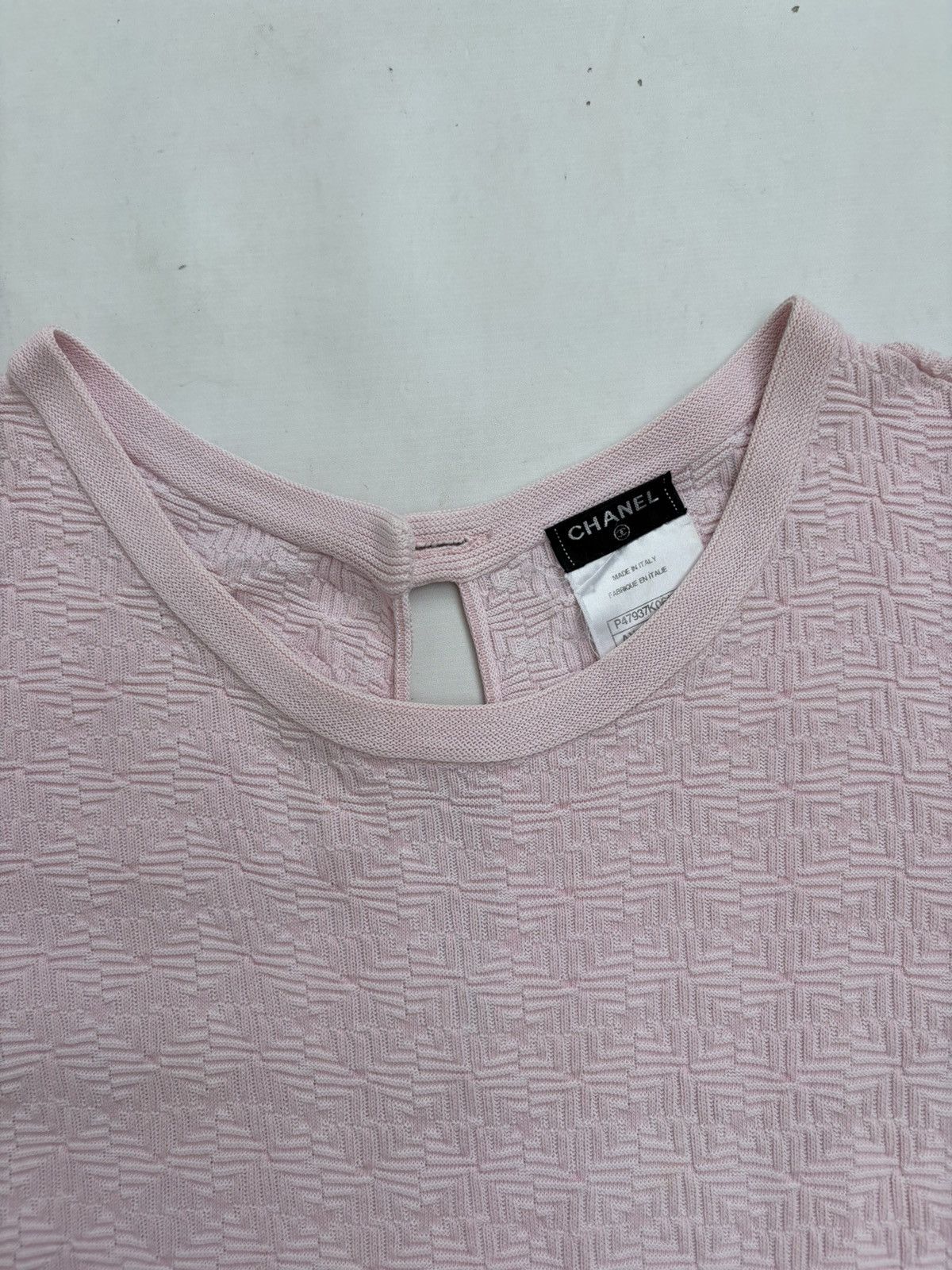 Light Pink Knit Top