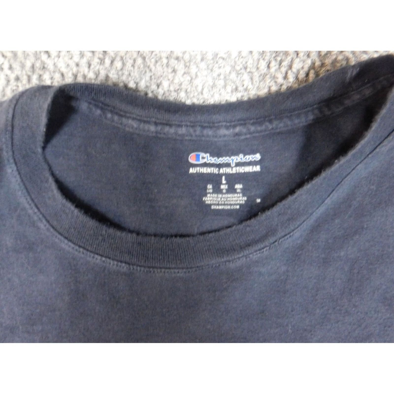 Champion Champion Shirt Mens Large Blue Logo Tank Size US L / EU 52-54 / 3 - 6 Thumbnail